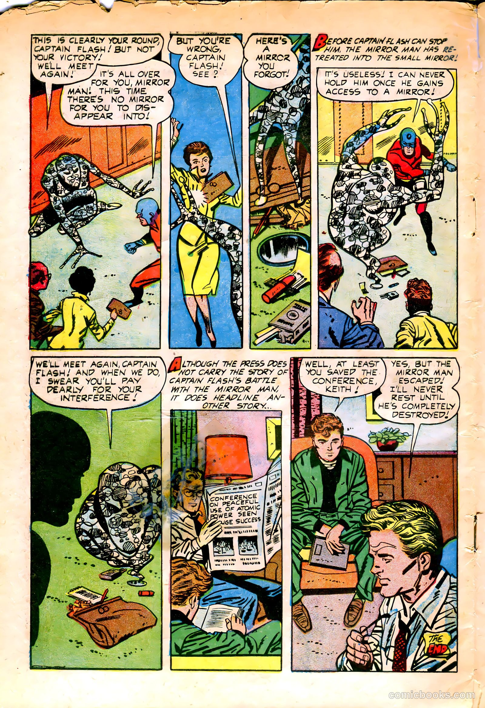 Captain Flash #2 (1955) — page 32 of 34