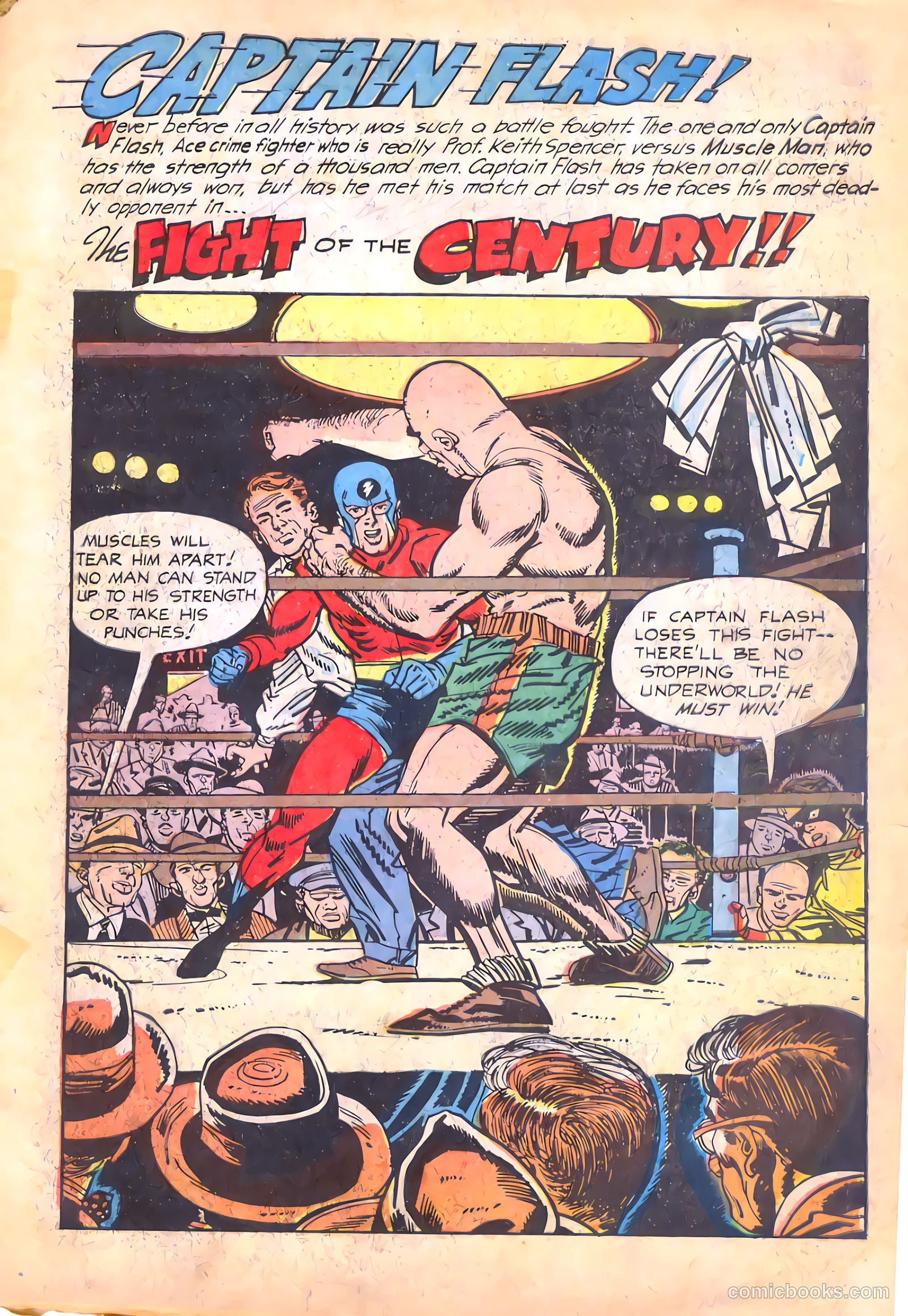 Captain Flash #3 (1955) — page 3 of 36