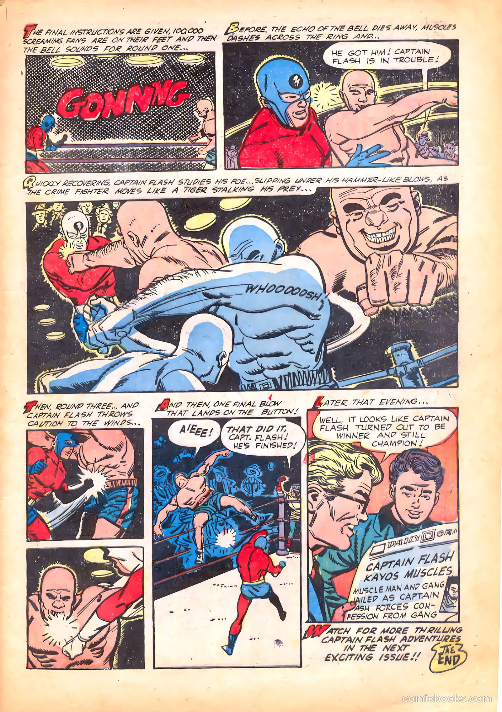 Captain Flash #3 (1955) — page 9 of 36