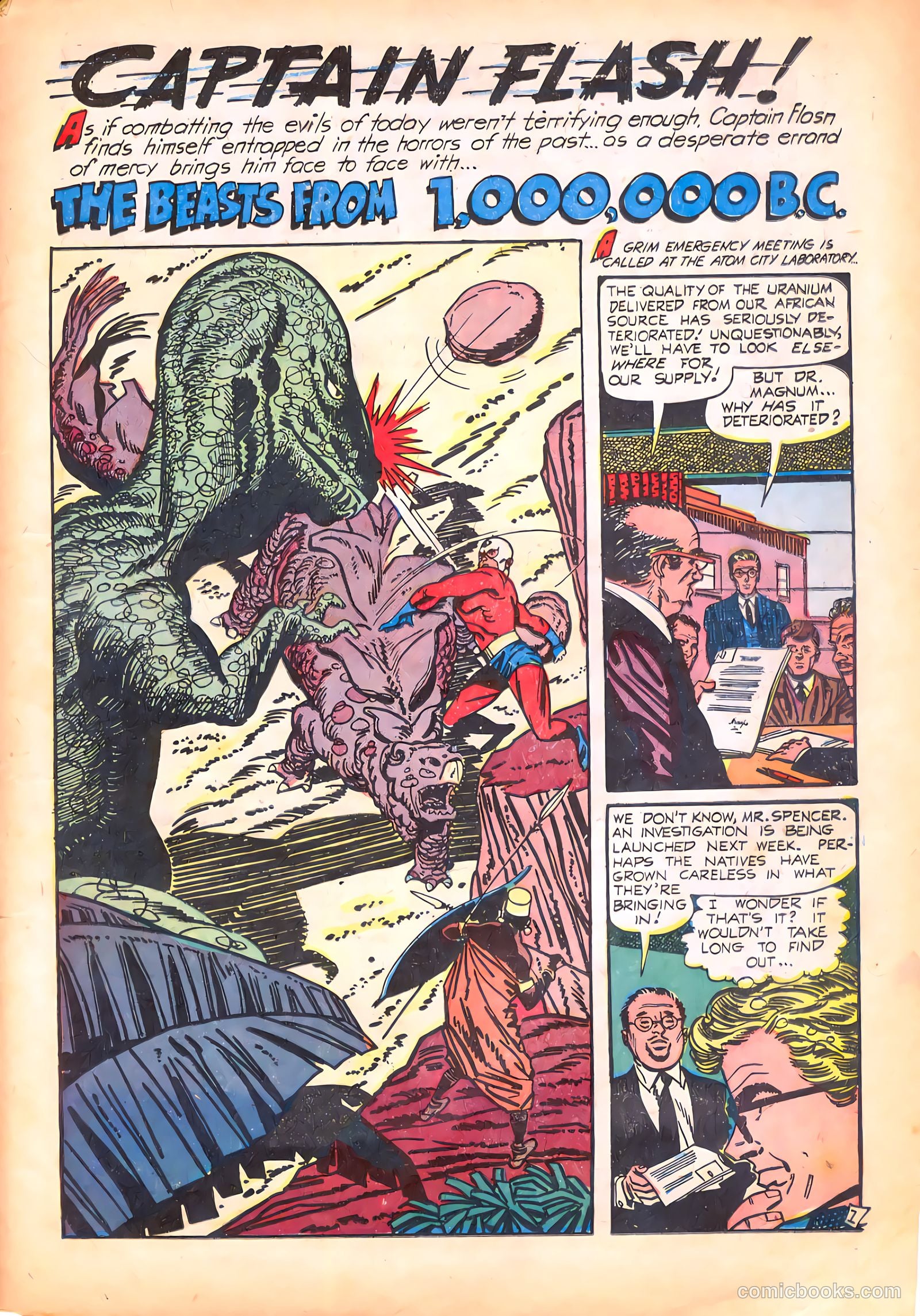Captain Flash #3 (1955) — page 11 of 36