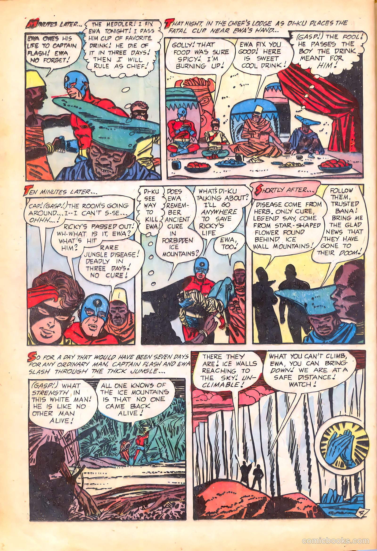 Captain Flash #3 (1955) — page 14 of 36