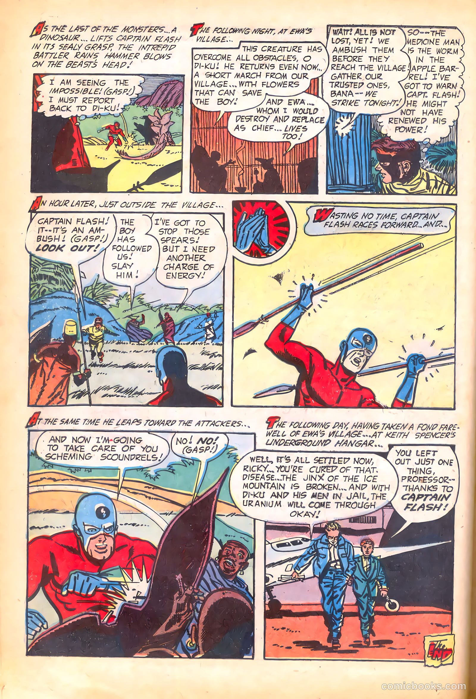 Captain Flash #3 (1955) — page 16 of 36