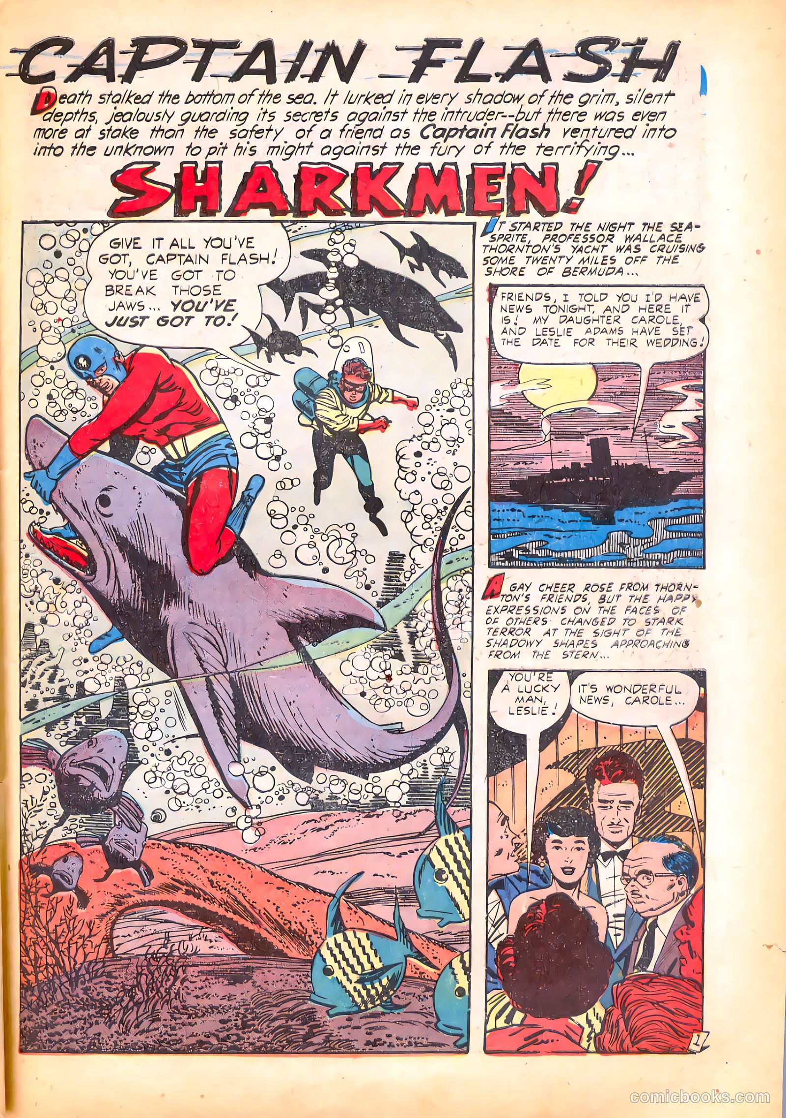 Captain Flash #3 (1955) — page 27 of 36
