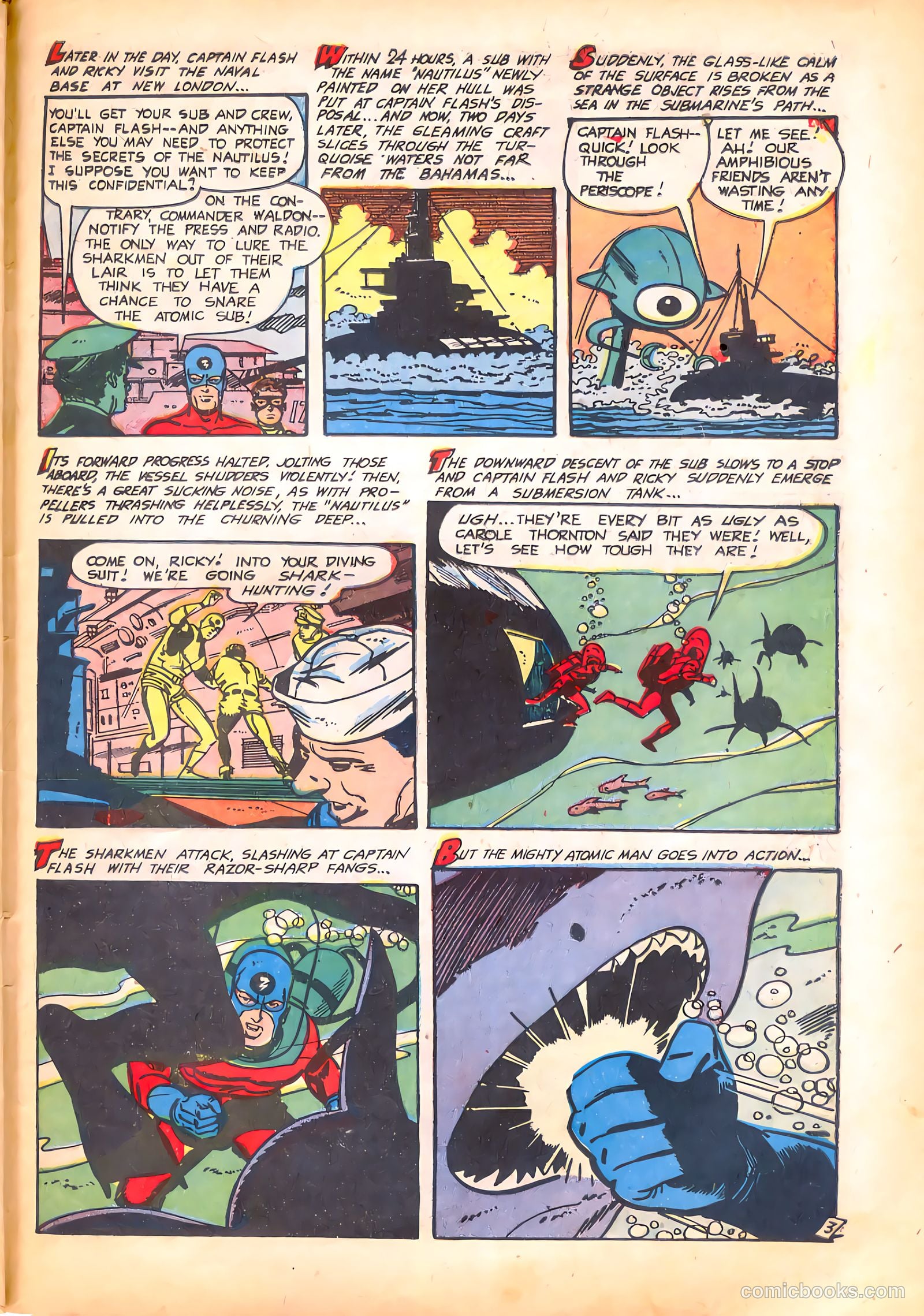 Captain Flash #3 (1955) — page 29 of 36