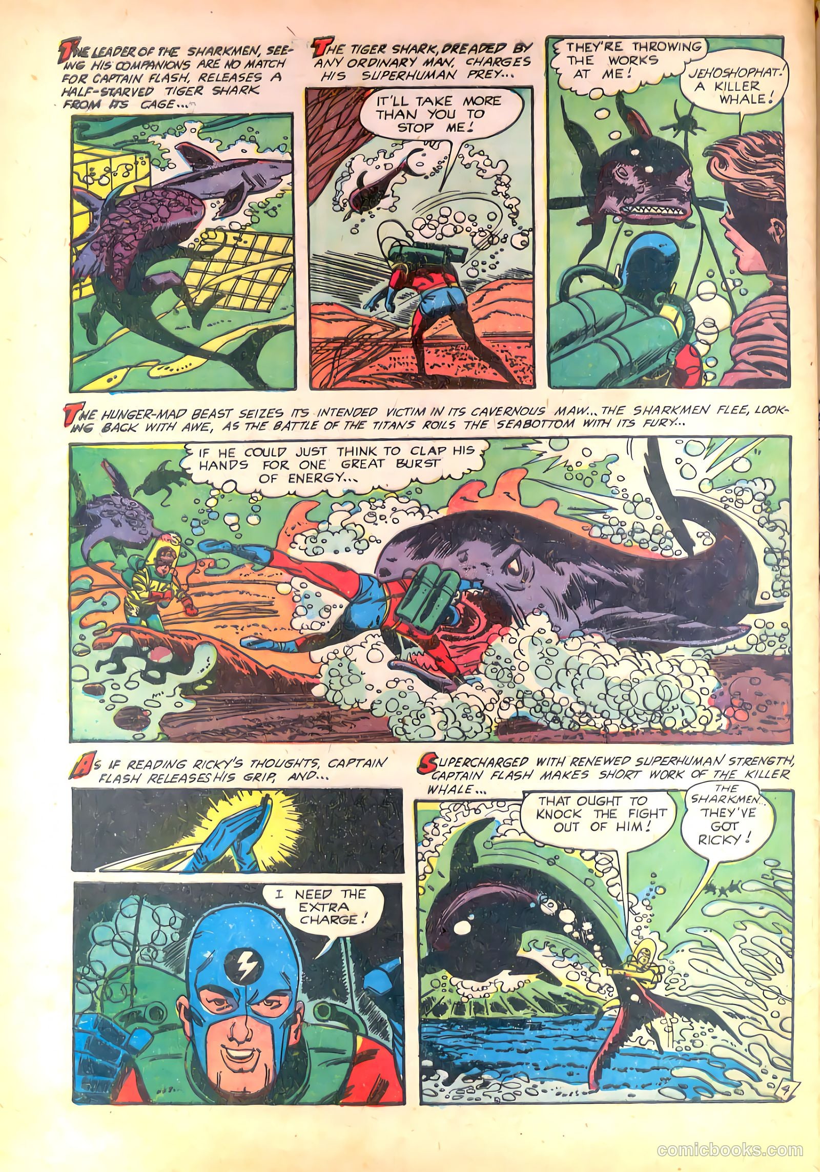 Captain Flash #3 (1955) — page 30 of 36