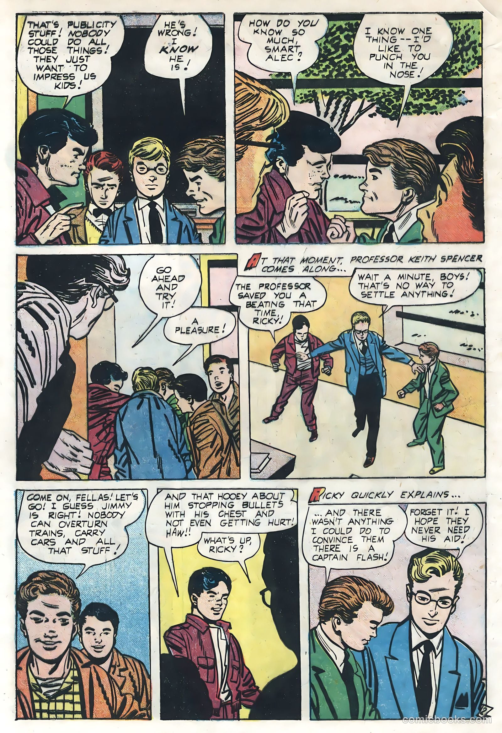 Captain Flash #4 (1955) — page 4 of 36