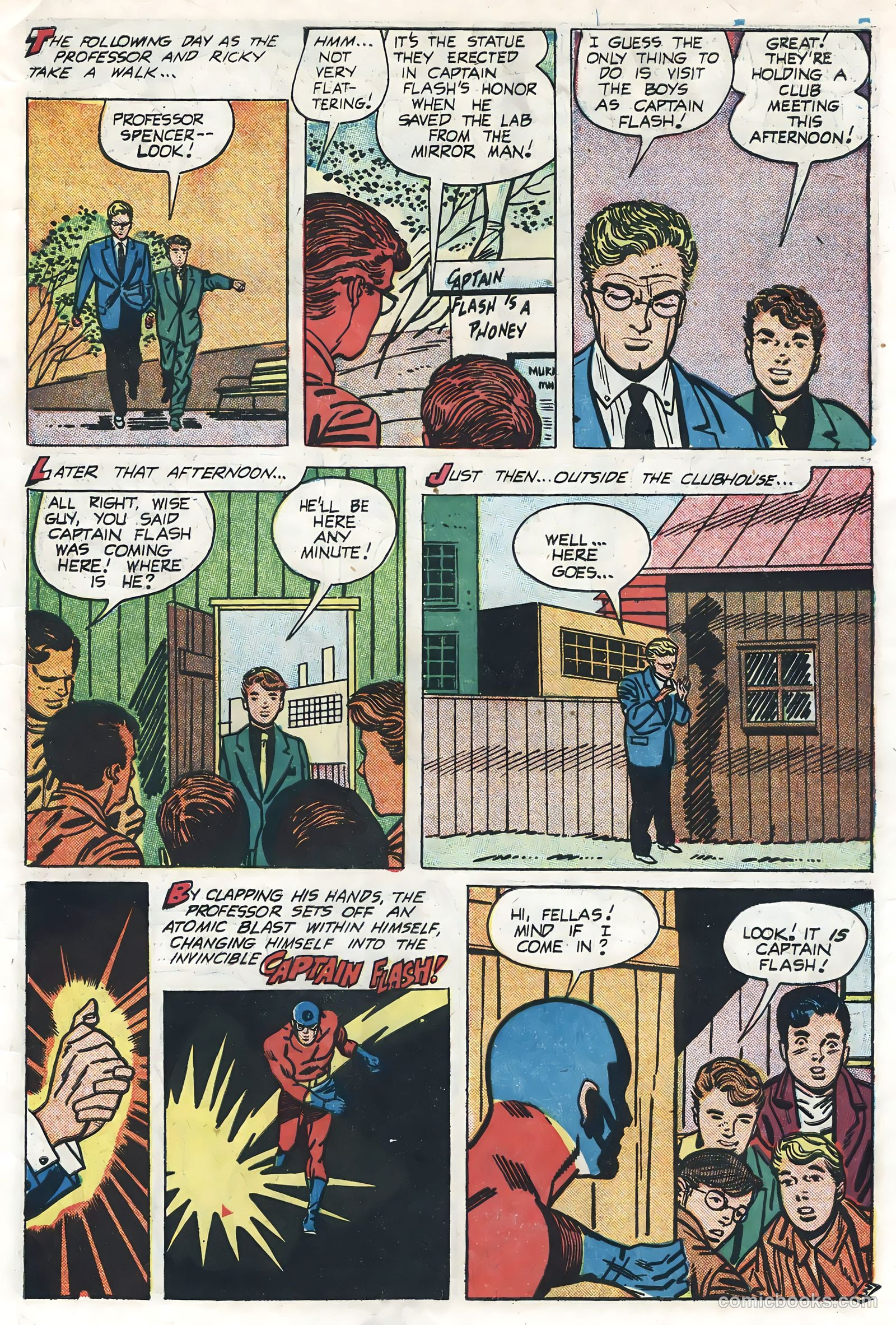 Captain Flash #4 (1955) — page 5 of 36