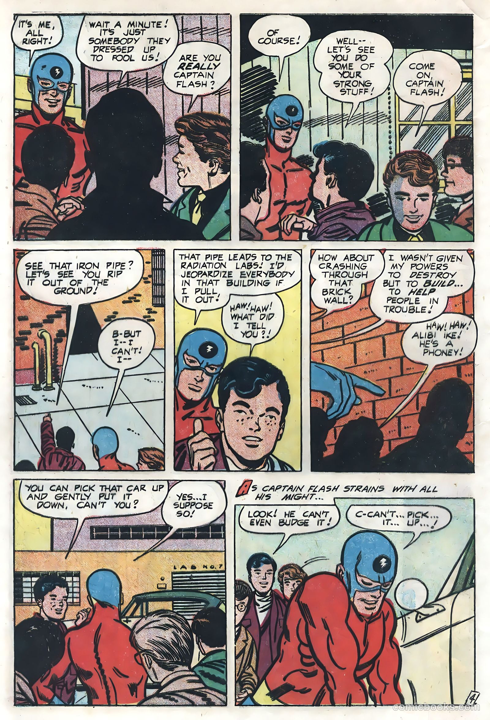 Captain Flash #4 (1955) — page 6 of 36