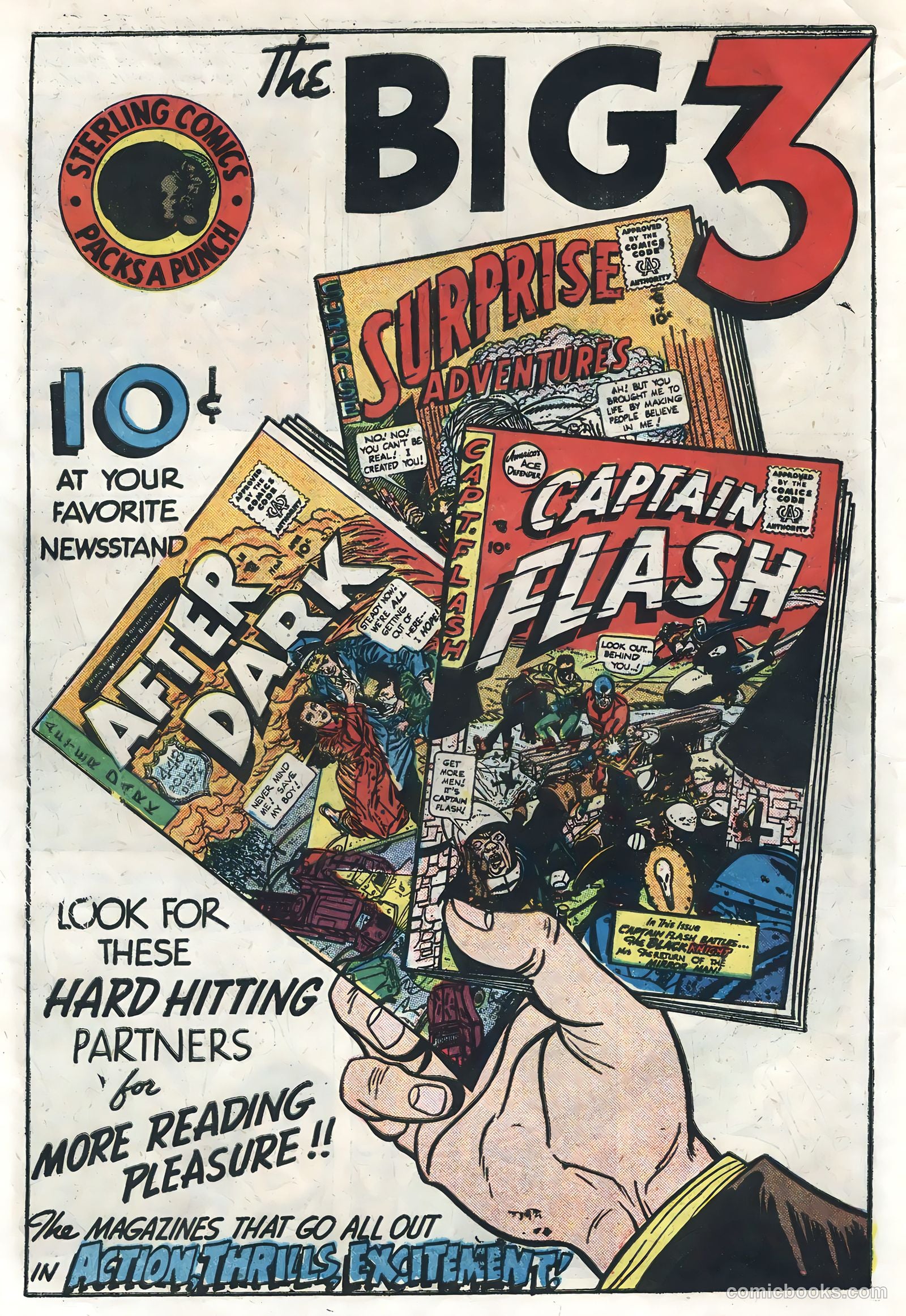 Captain Flash #4 (1955) — page 10 of 36