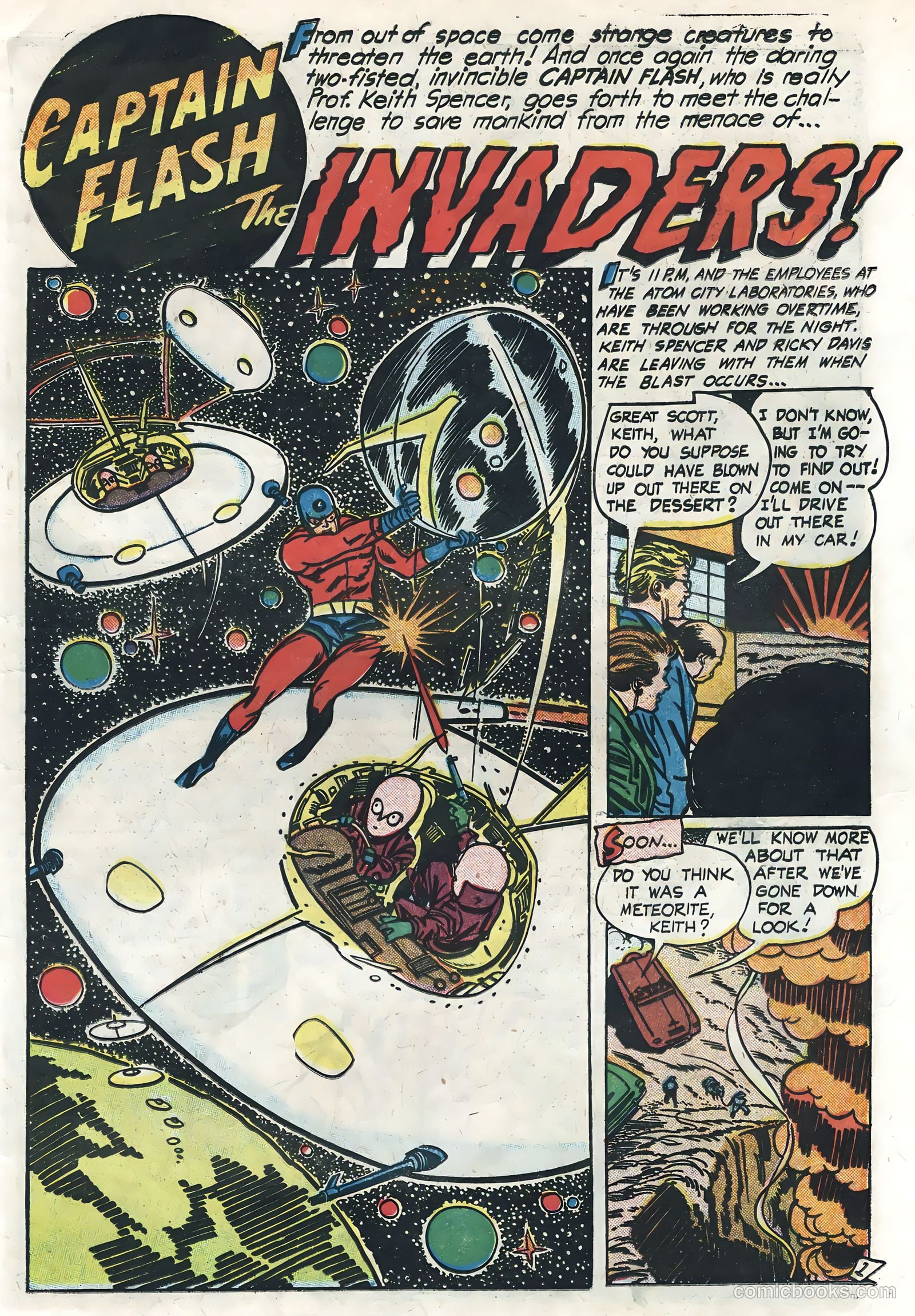 Captain Flash #4 (1955) — page 11 of 36