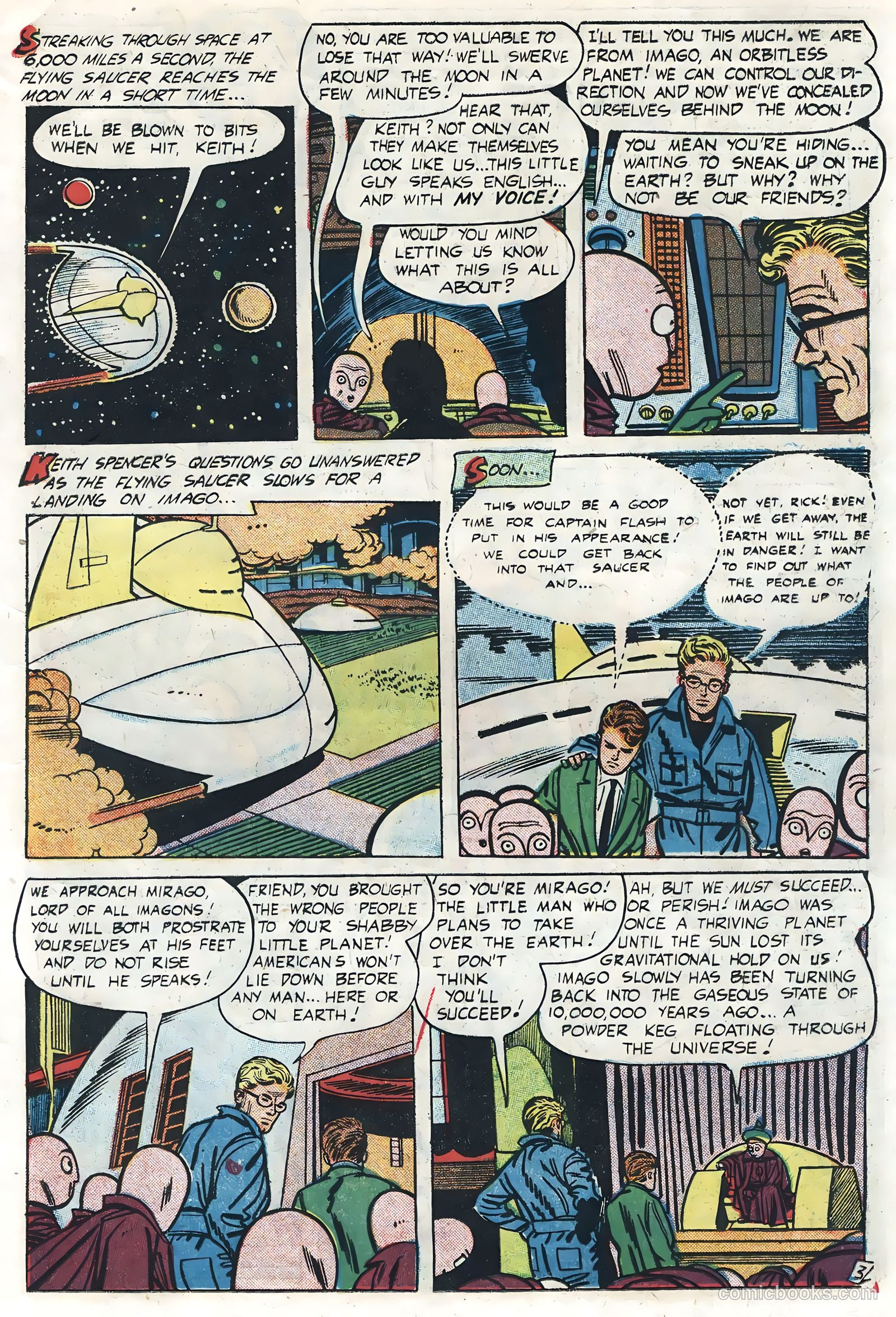 Captain Flash #4 (1955) — page 13 of 36