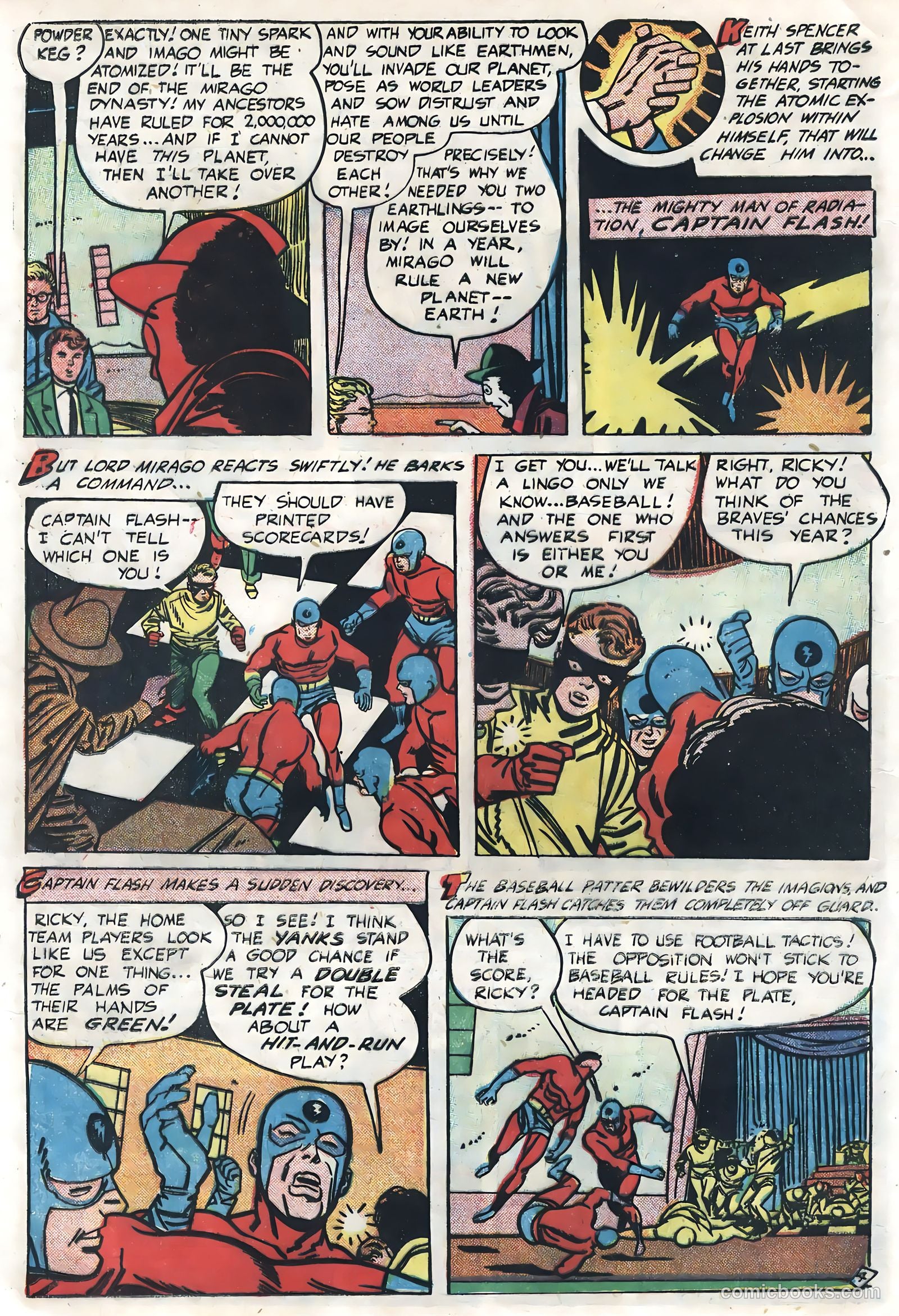 Captain Flash #4 (1955) — page 14 of 36