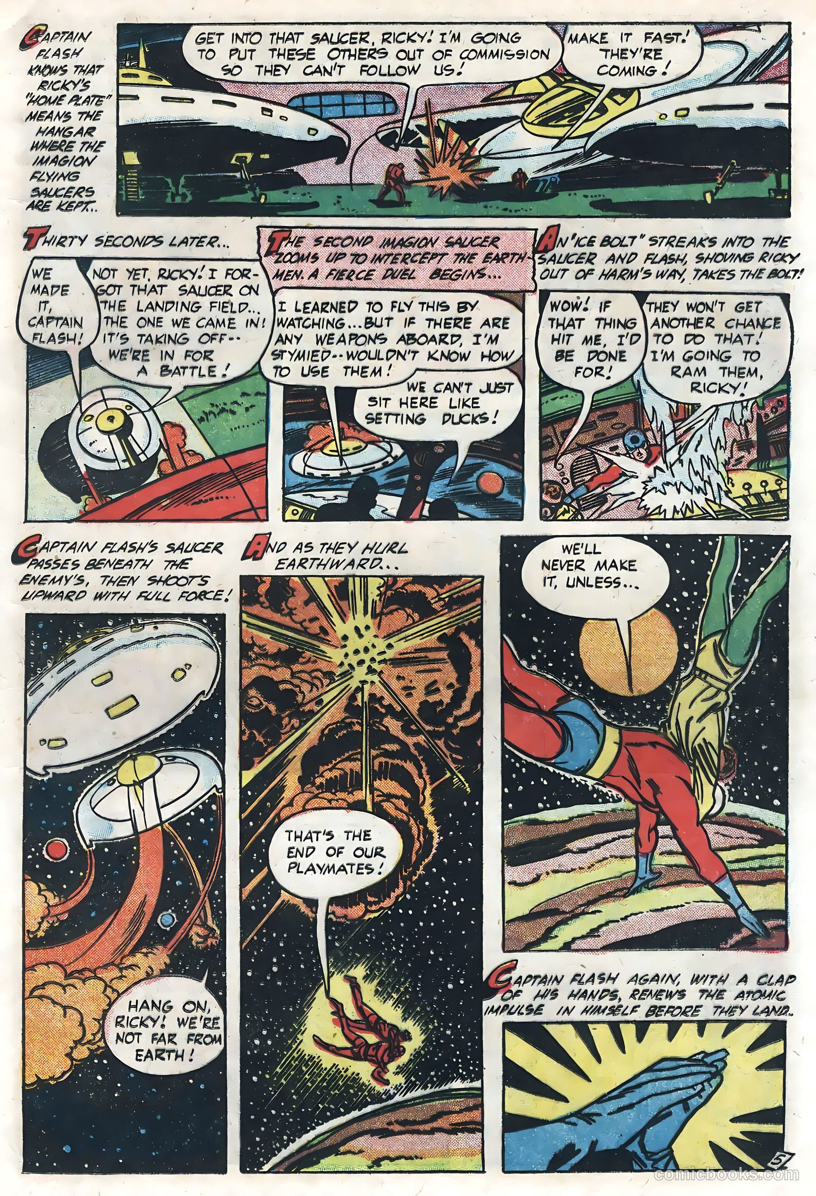 Captain Flash #4 (1955) — page 15 of 36