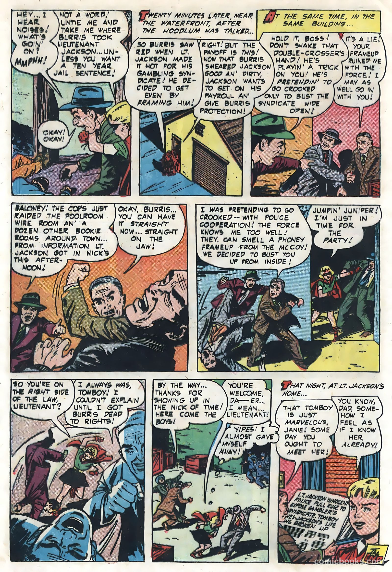 Captain Flash #4 (1955) — page 22 of 36