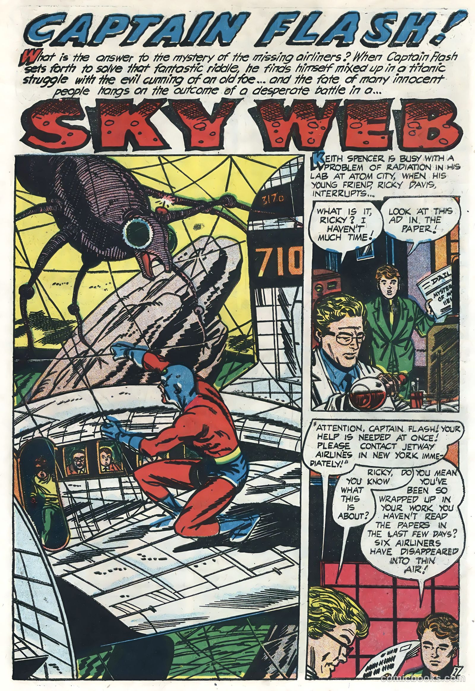 Captain Flash #4 (1955) — page 27 of 36