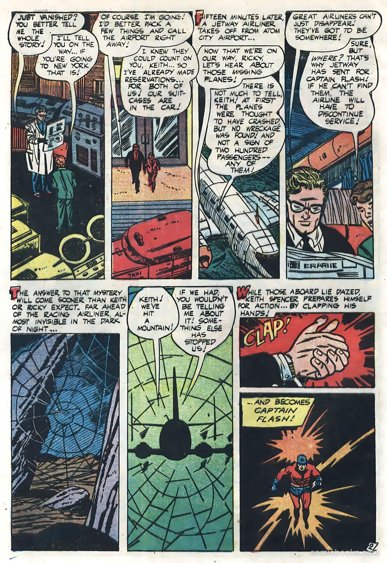 Captain Flash #4 (1955) — page 28 of 36