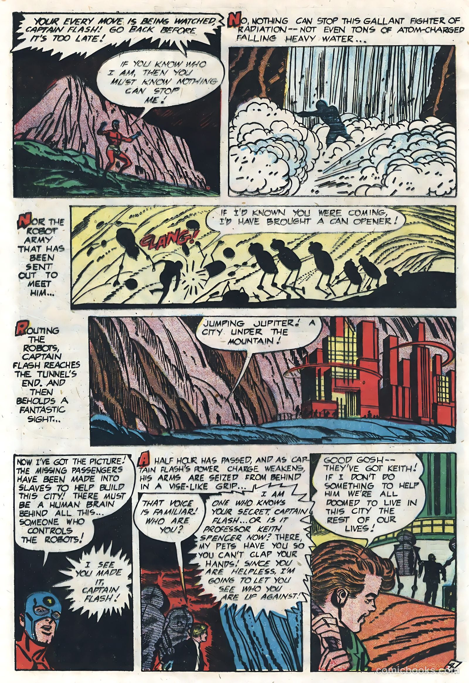Captain Flash #4 (1955) — page 30 of 36