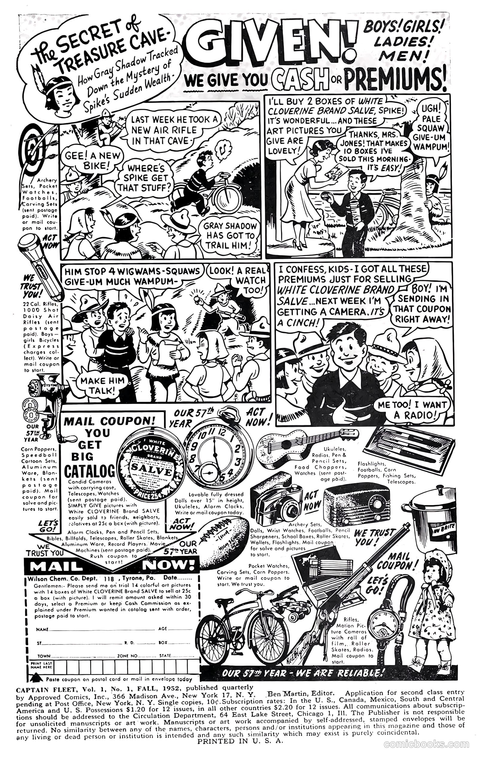 Captain Fleet #1 (1952) — page 2 of 36
