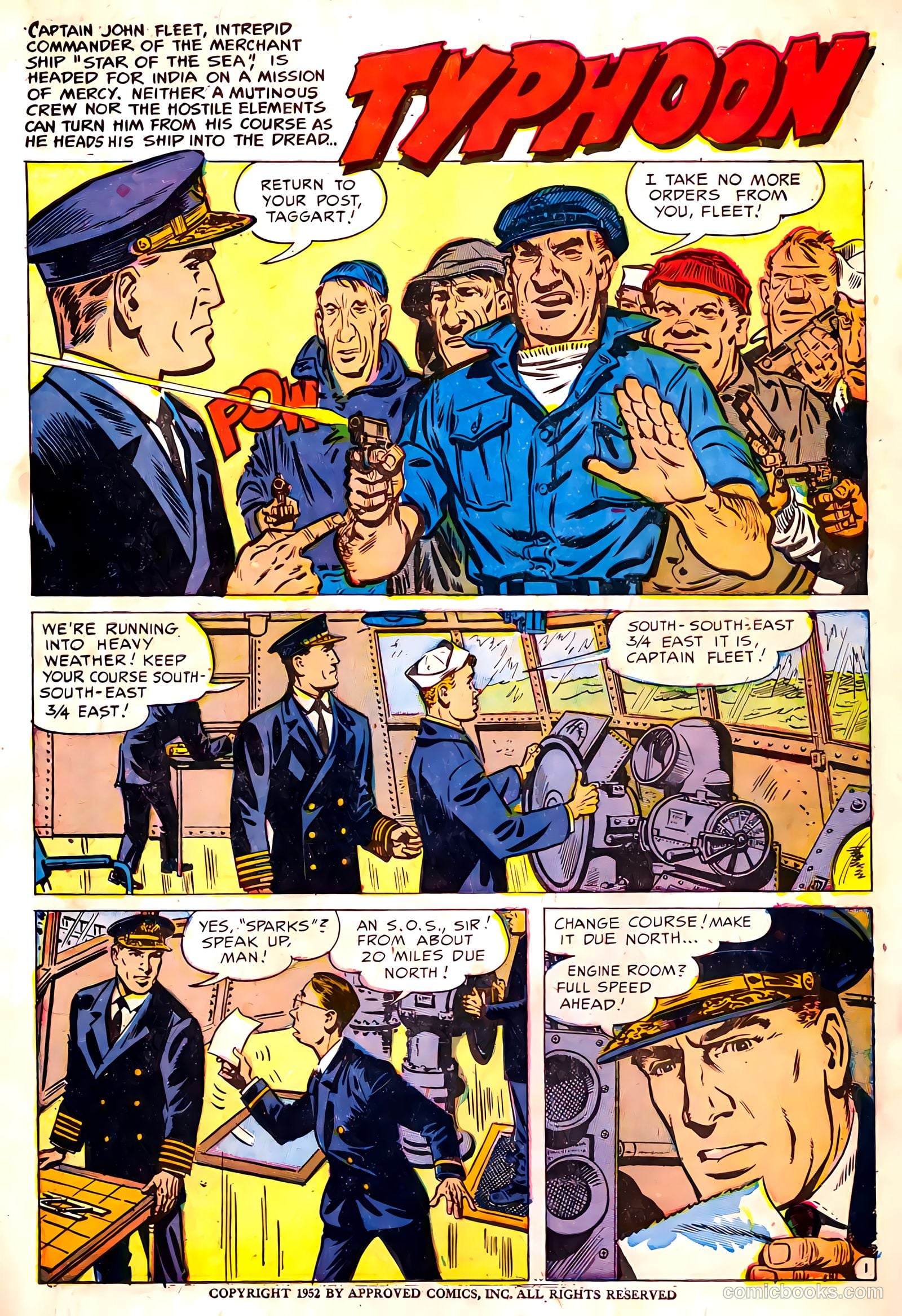 Captain Fleet #1 (1952) — page 3 of 36