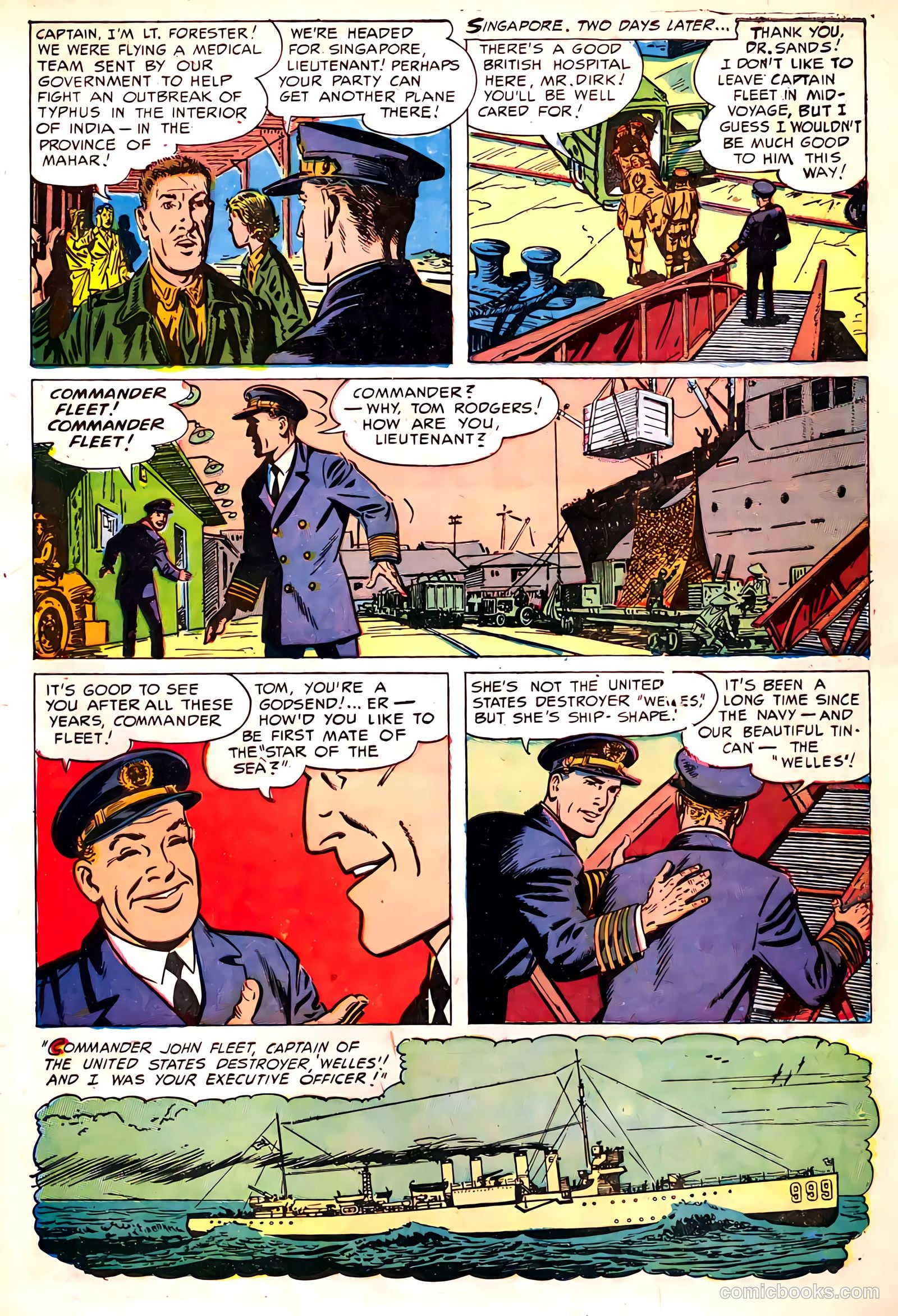 Captain Fleet #1 (1952) — page 5 of 36