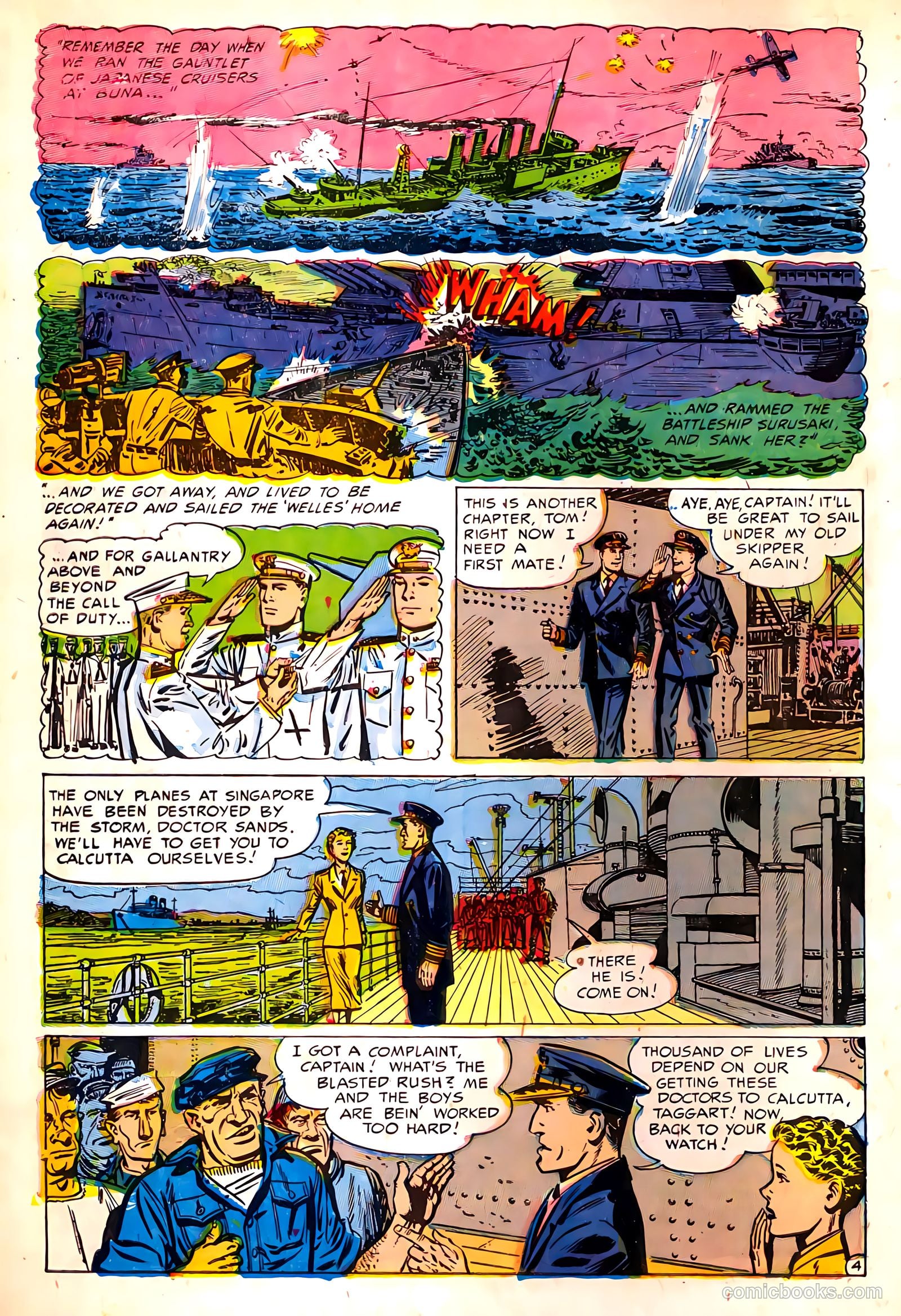 Captain Fleet #1 (1952) — page 6 of 36