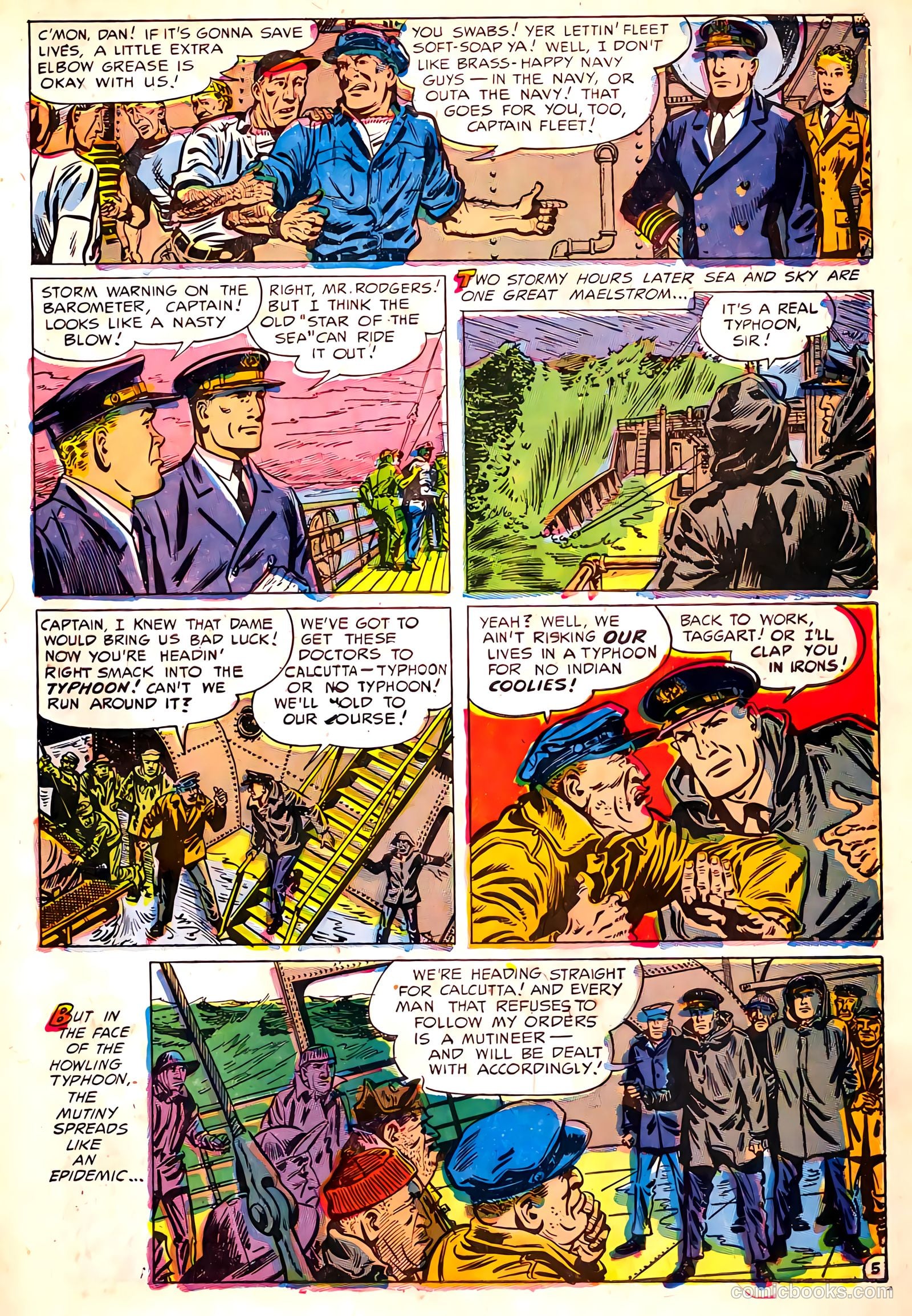 Captain Fleet #1 (1952) — page 7 of 36