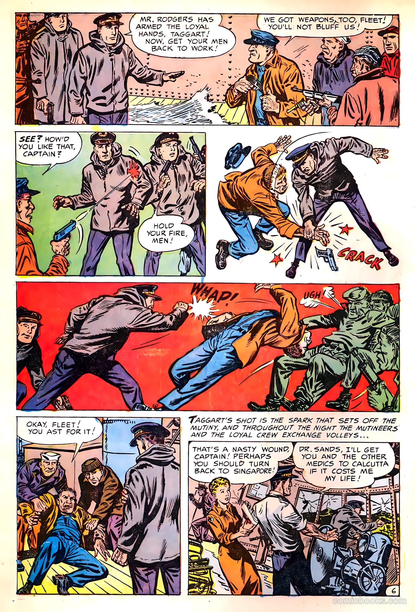 Captain Fleet #1 (1952) — page 8 of 36