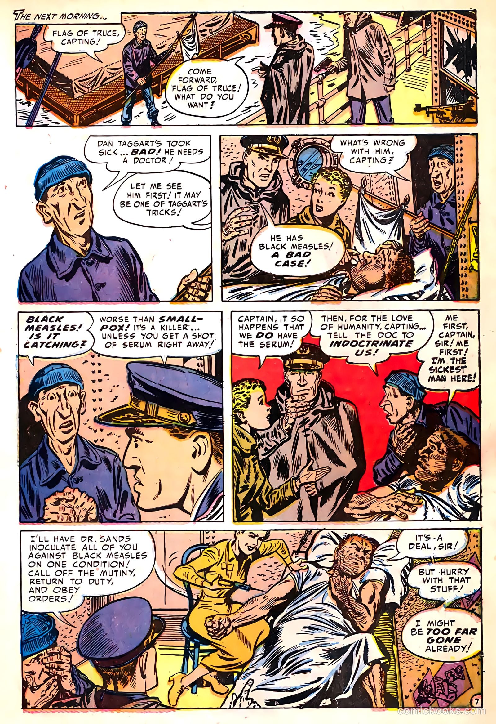 Captain Fleet #1 (1952) — page 9 of 36