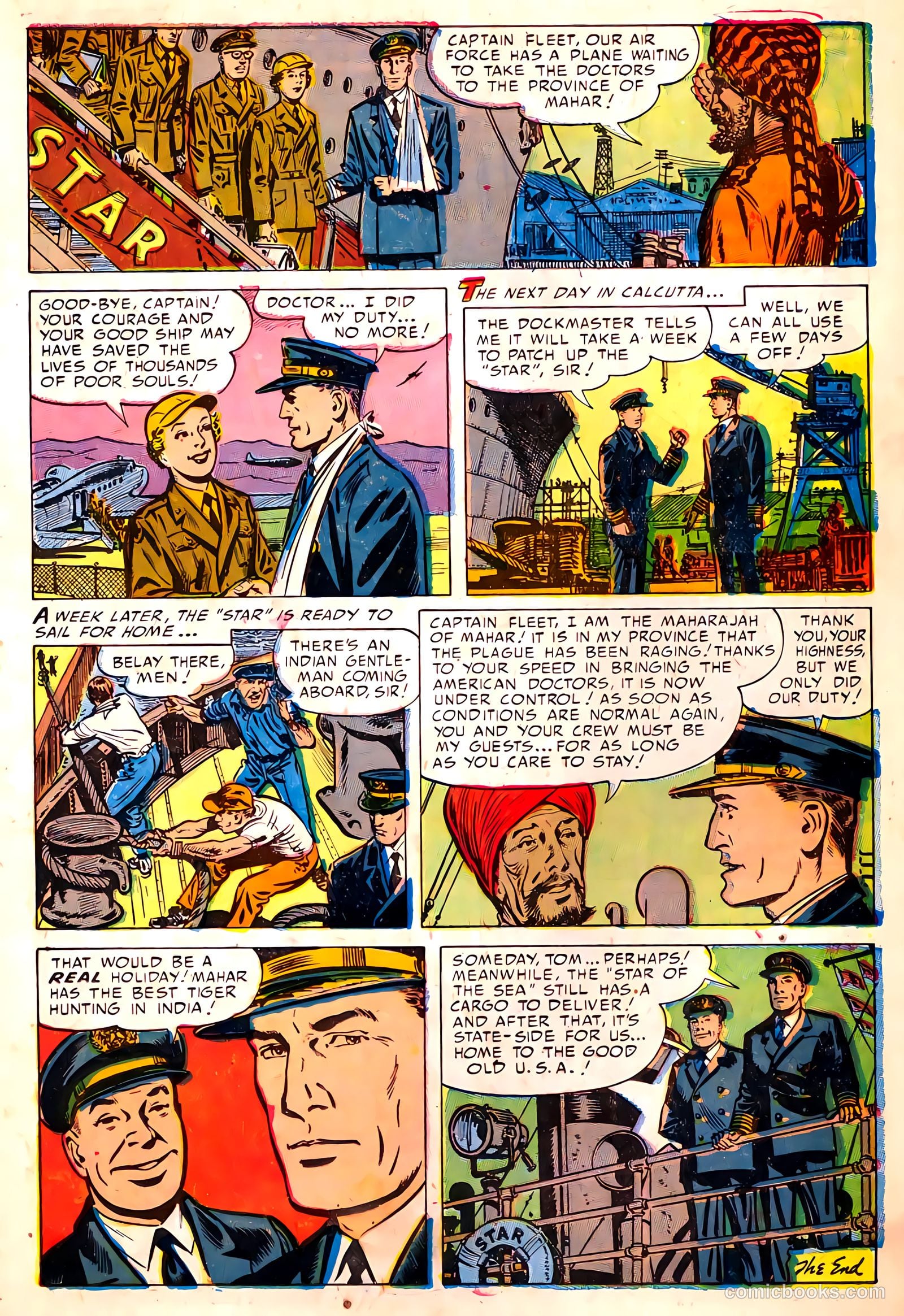 Captain Fleet #1 (1952) — page 11 of 36