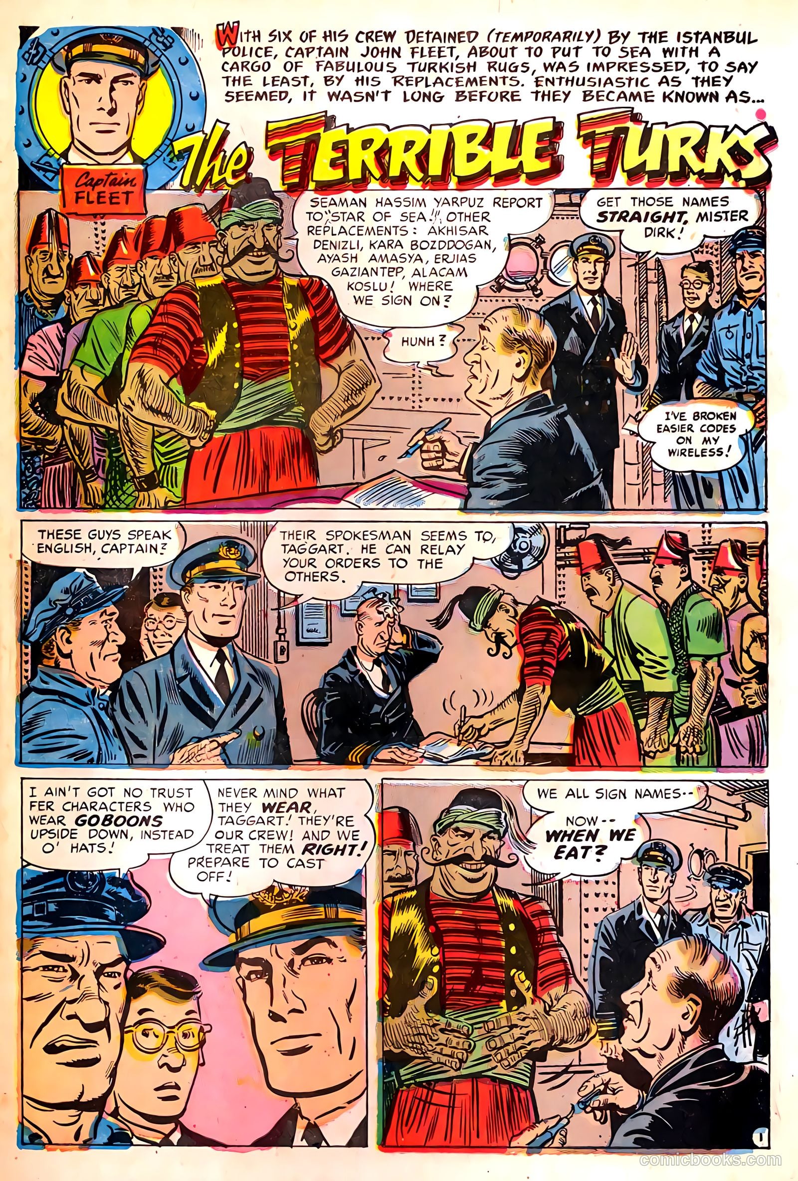 Captain Fleet #1 (1952) — page 27 of 36