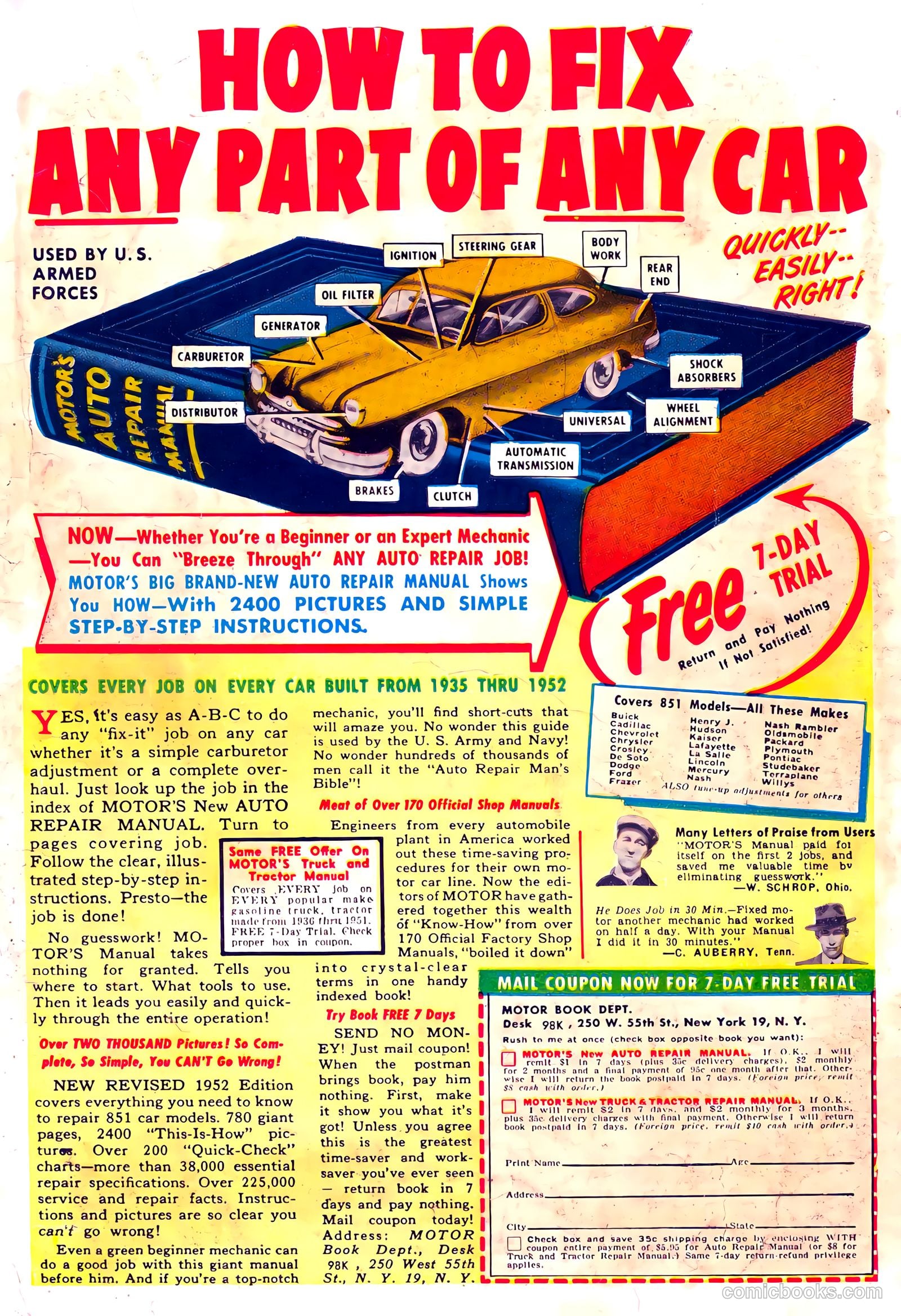 Captain Fleet #1 (1952) — page 36 of 36