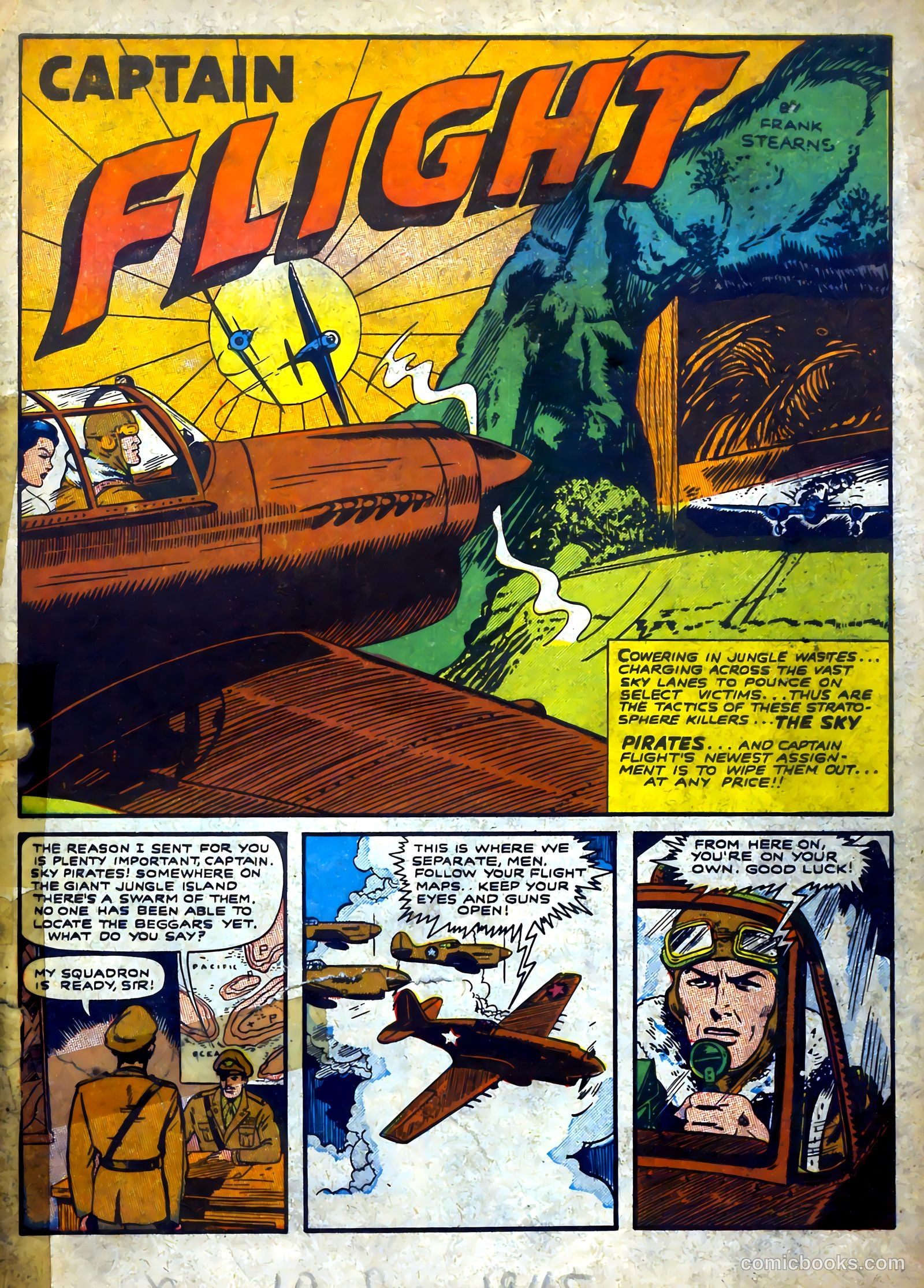 Captain Flight Comics #10 (1945) — page 3 of 52