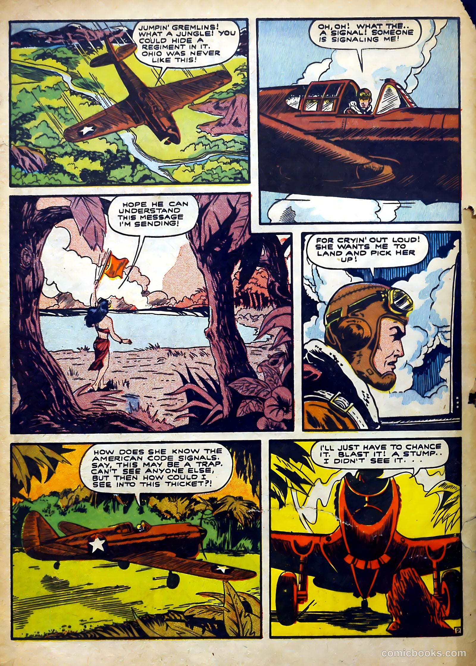 Captain Flight Comics #10 (1945) — page 4 of 52