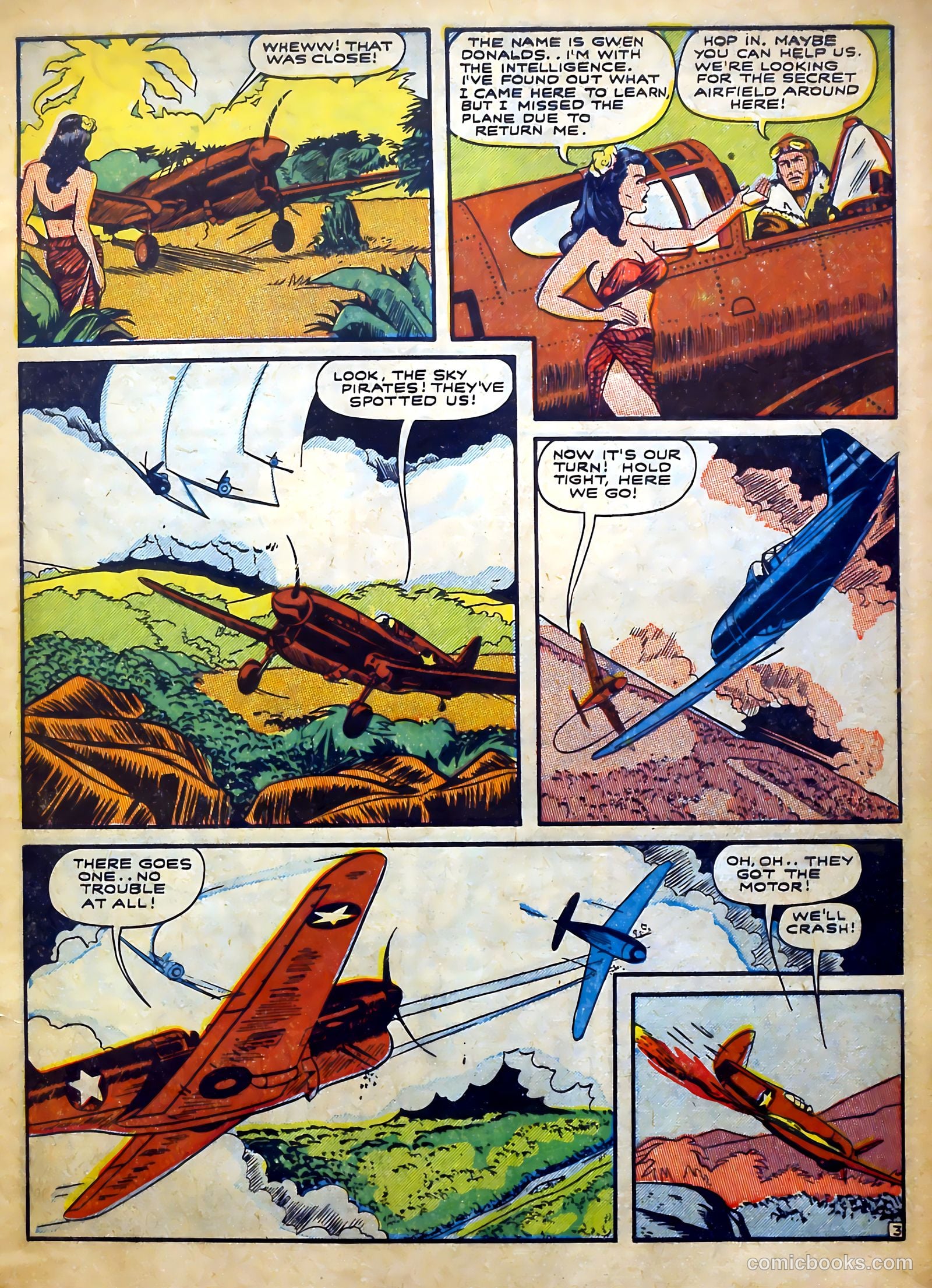 Captain Flight Comics #10 (1945) — page 5 of 52