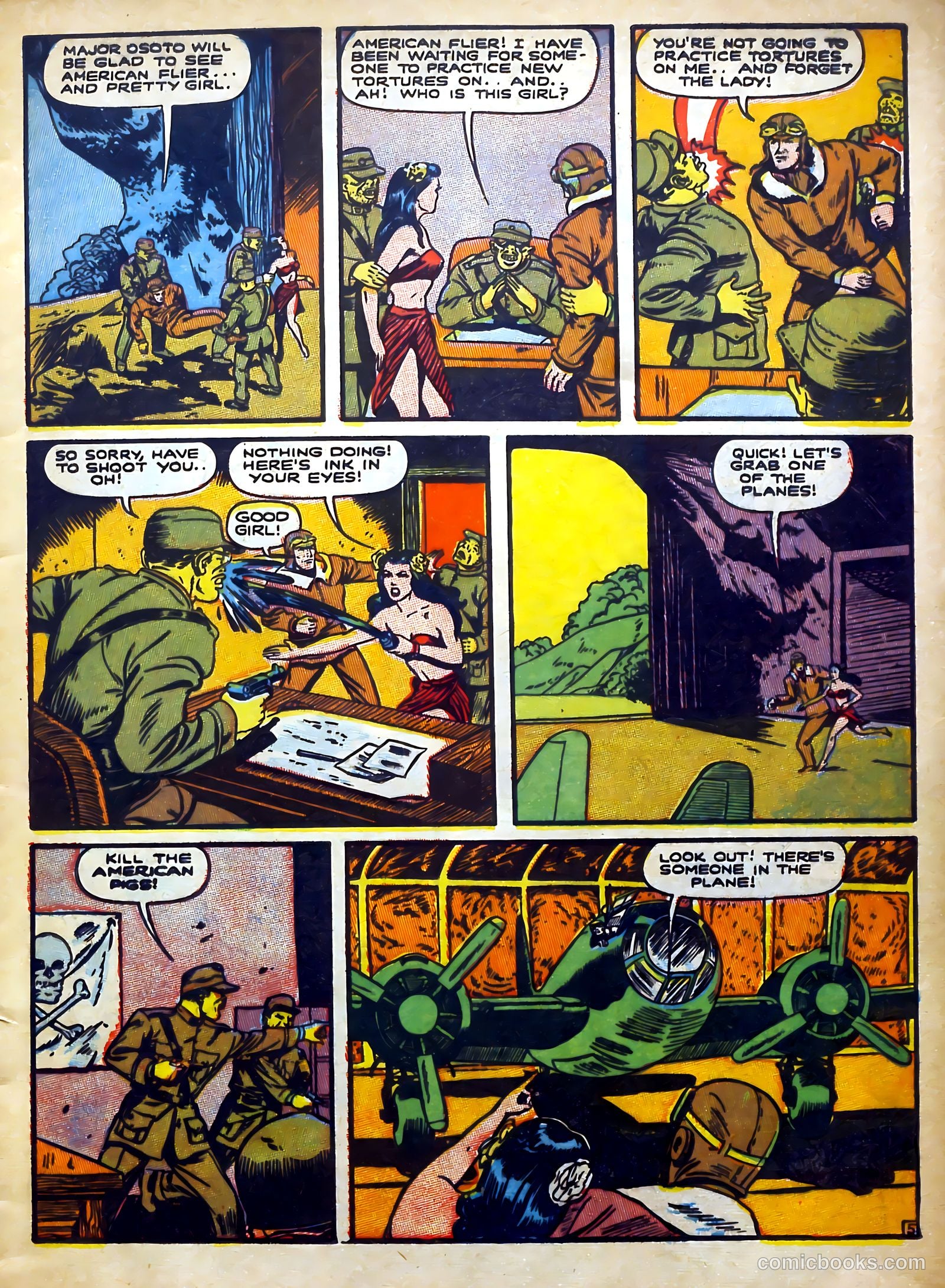 Captain Flight Comics #10 (1945) — page 7 of 52