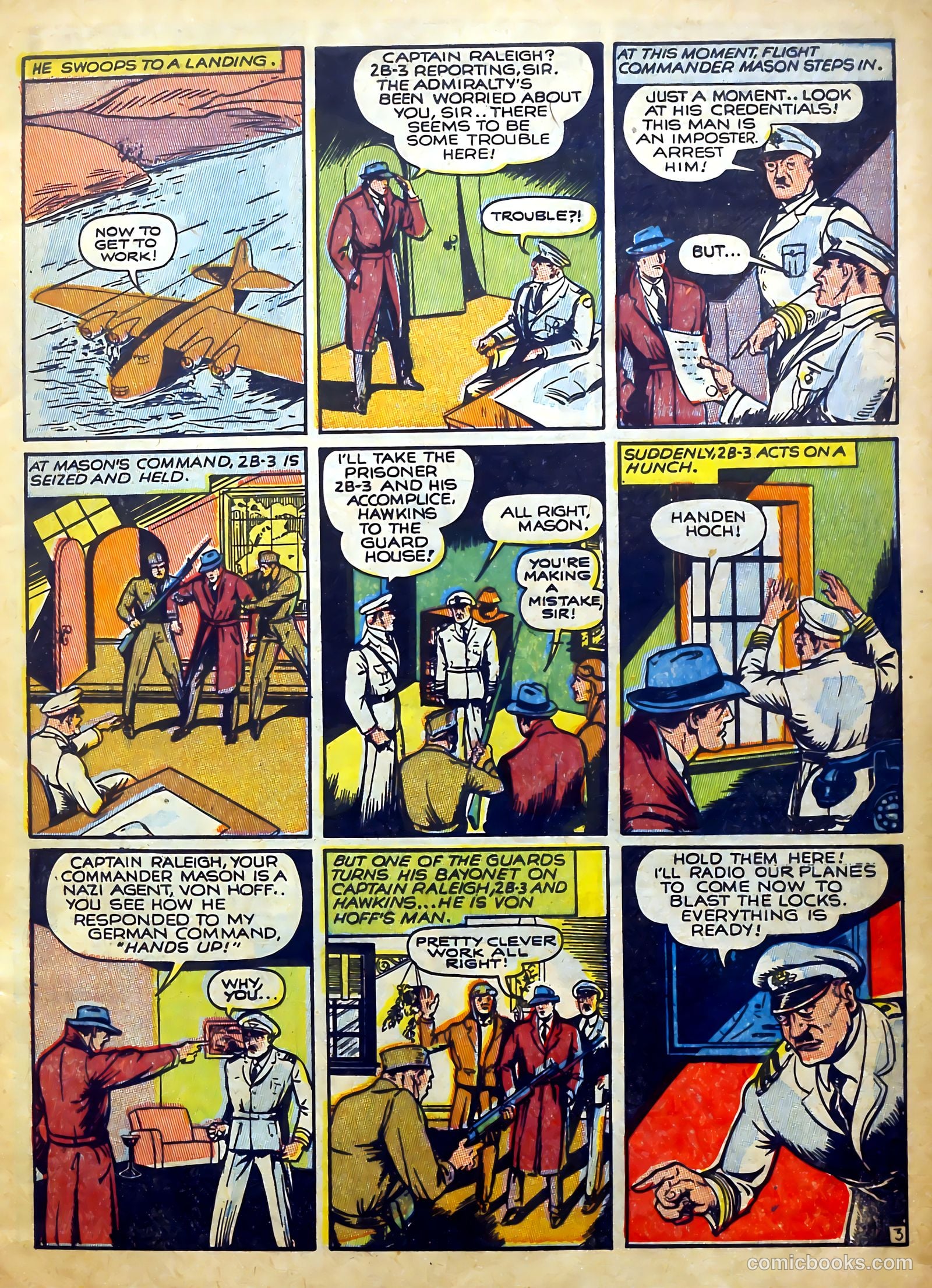 Captain Flight Comics #10 (1945) — page 11 of 52