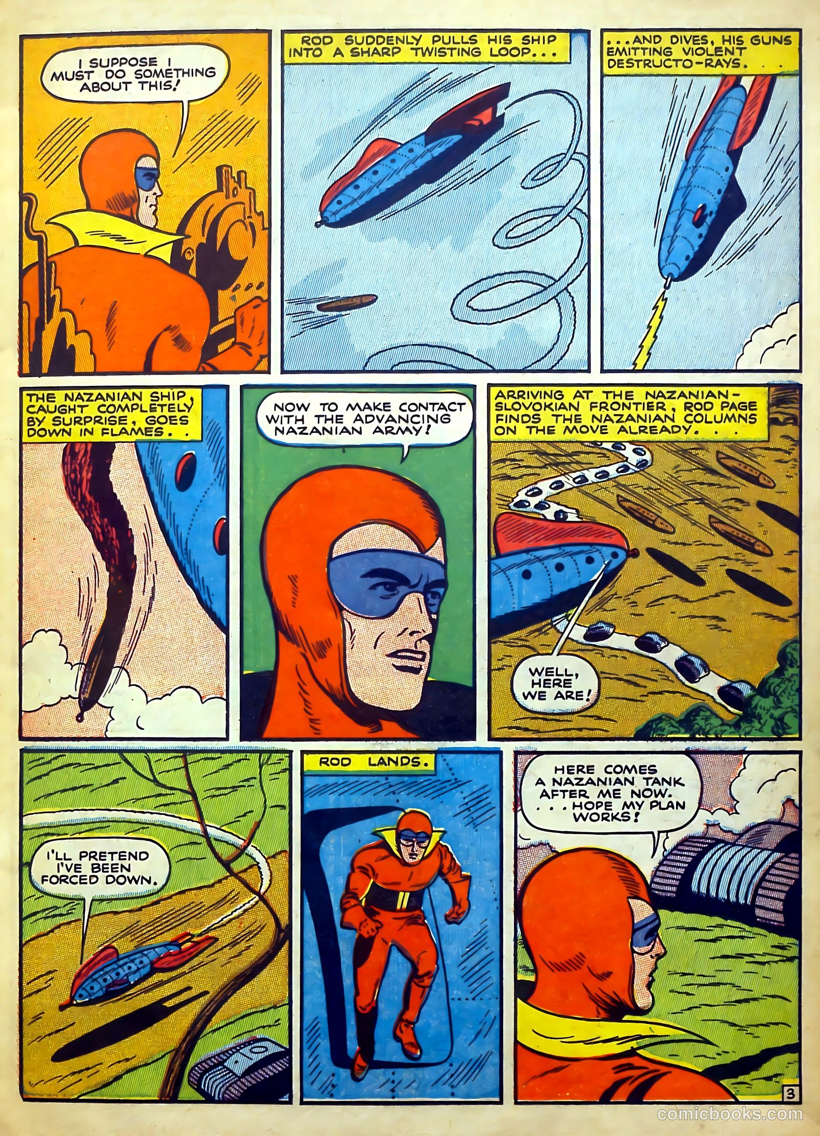 Captain Flight Comics #10 (1945) — page 15 of 52