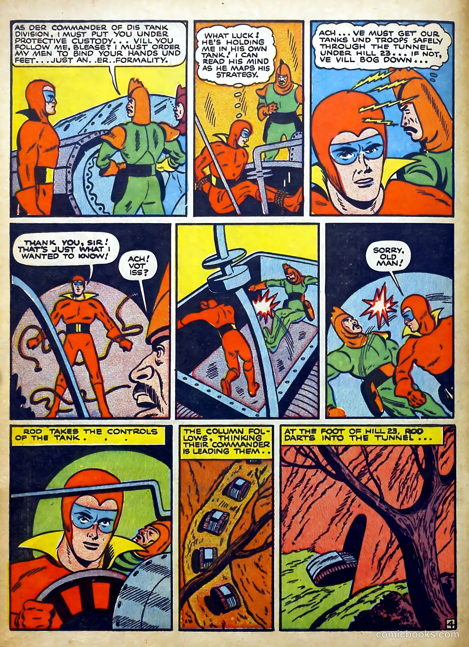 Captain Flight Comics #10 (1945) — page 16 of 52