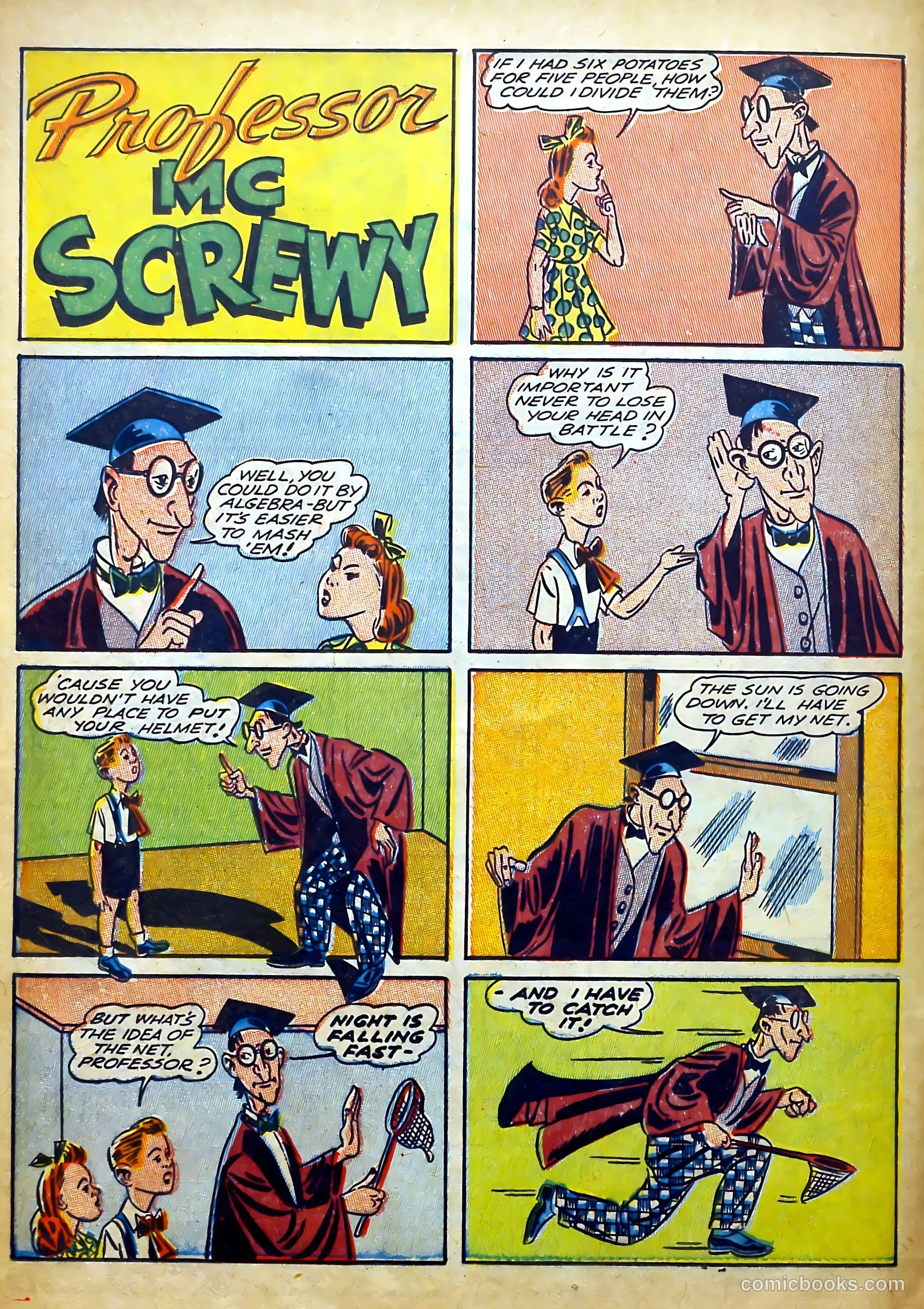 Captain Flight Comics #10 (1945) — page 18 of 52