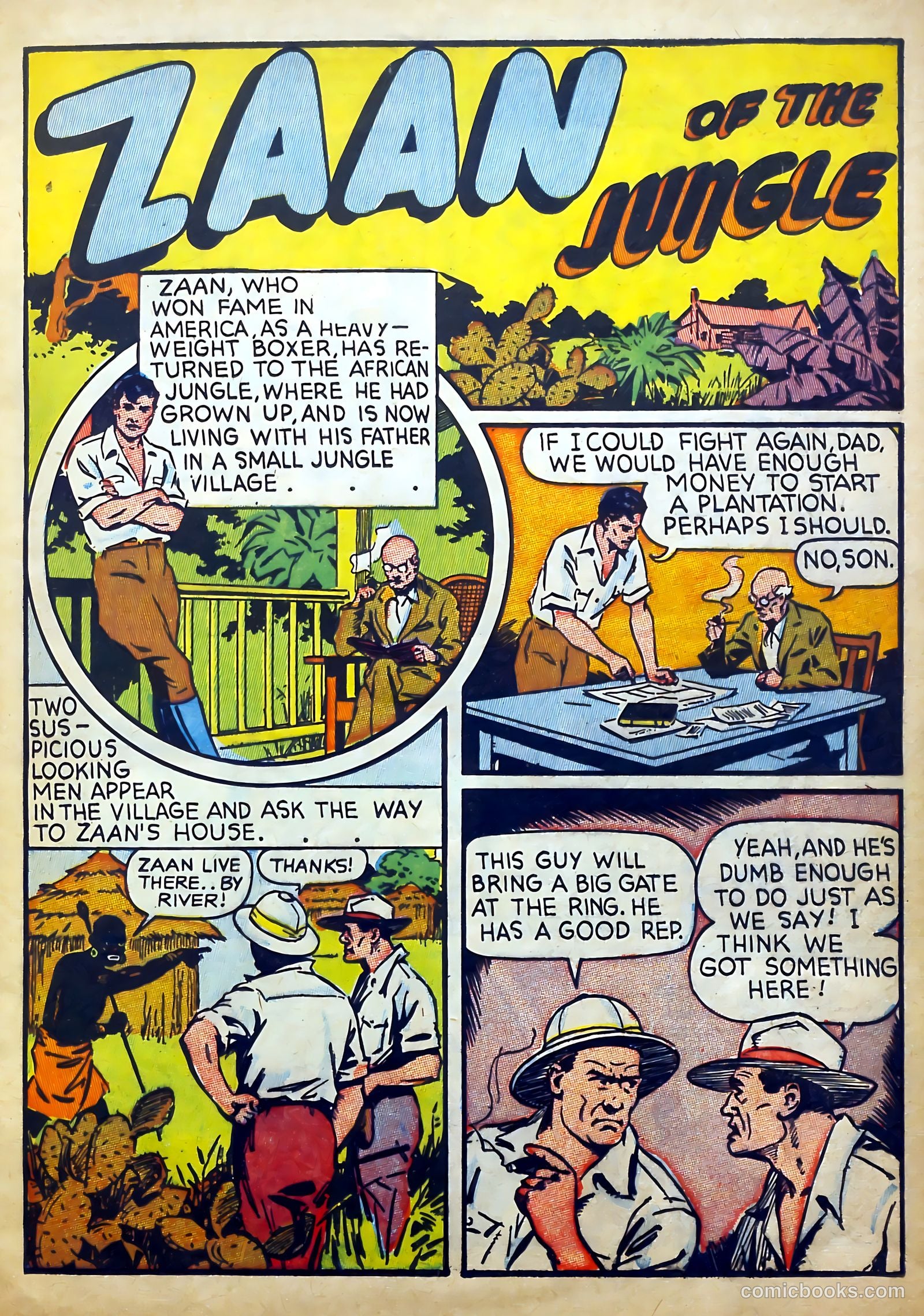 Captain Flight Comics #10 (1945) — page 19 of 52
