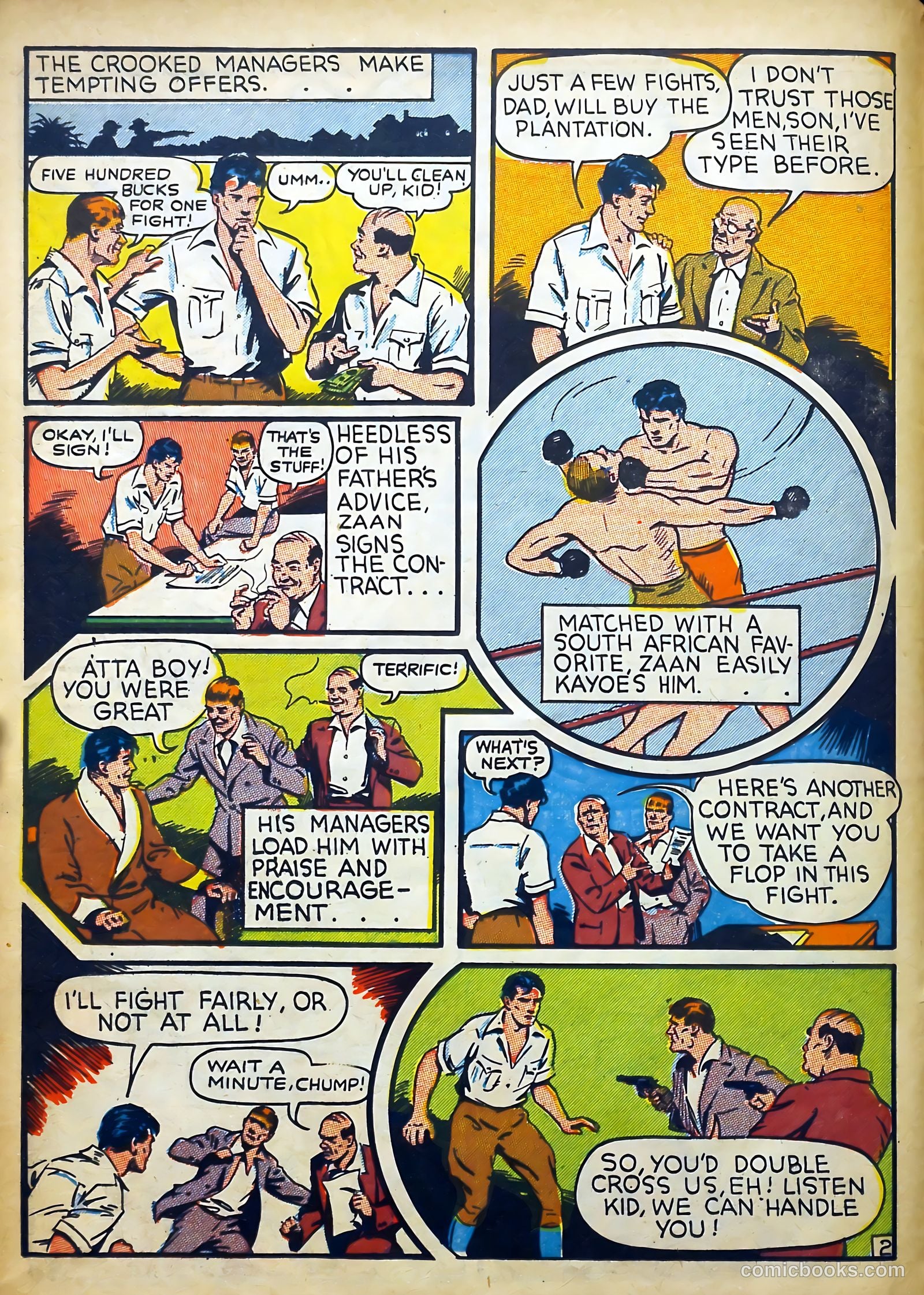 Captain Flight Comics #10 (1945) — page 20 of 52