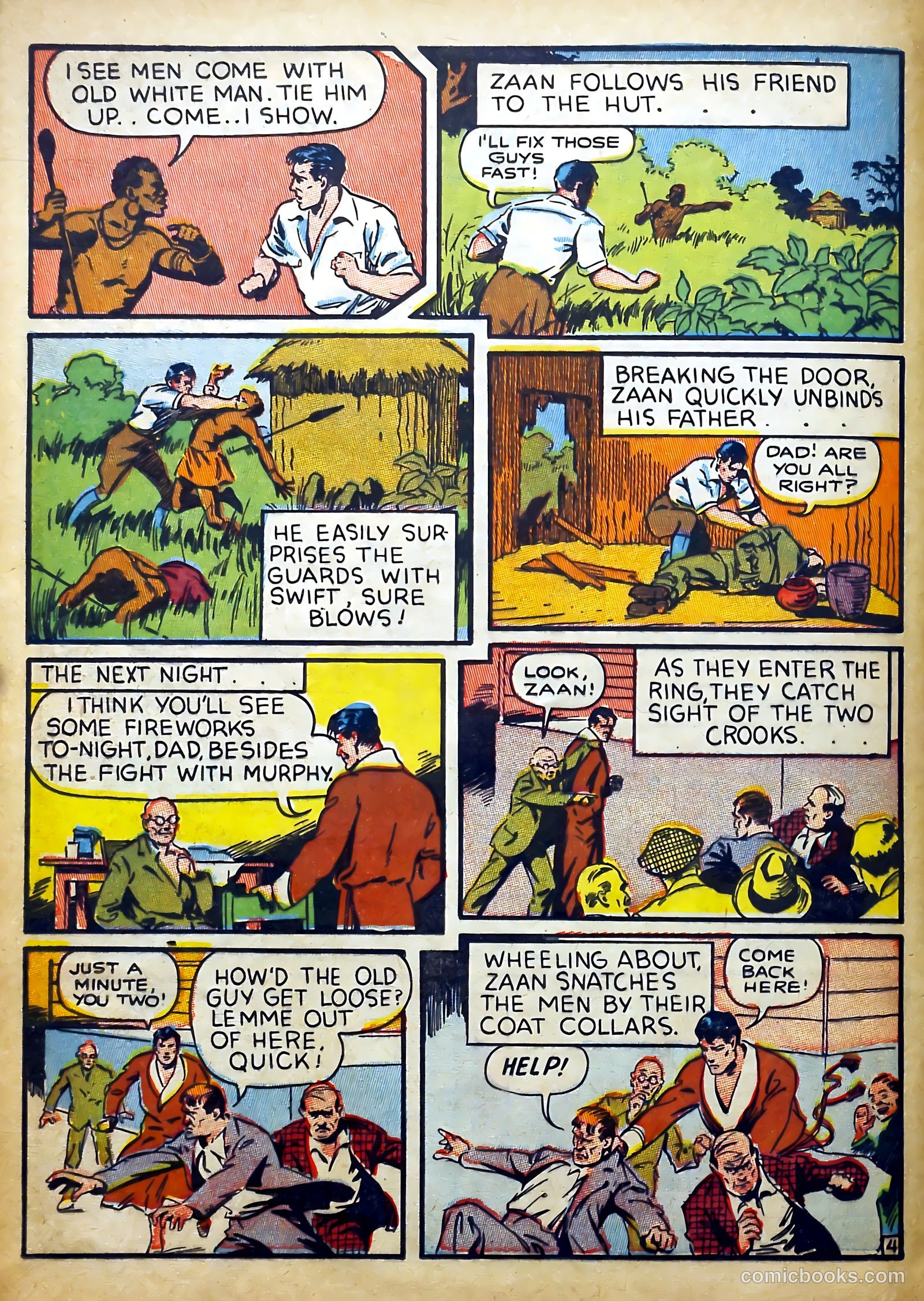 Captain Flight Comics #10 (1945) — page 22 of 52