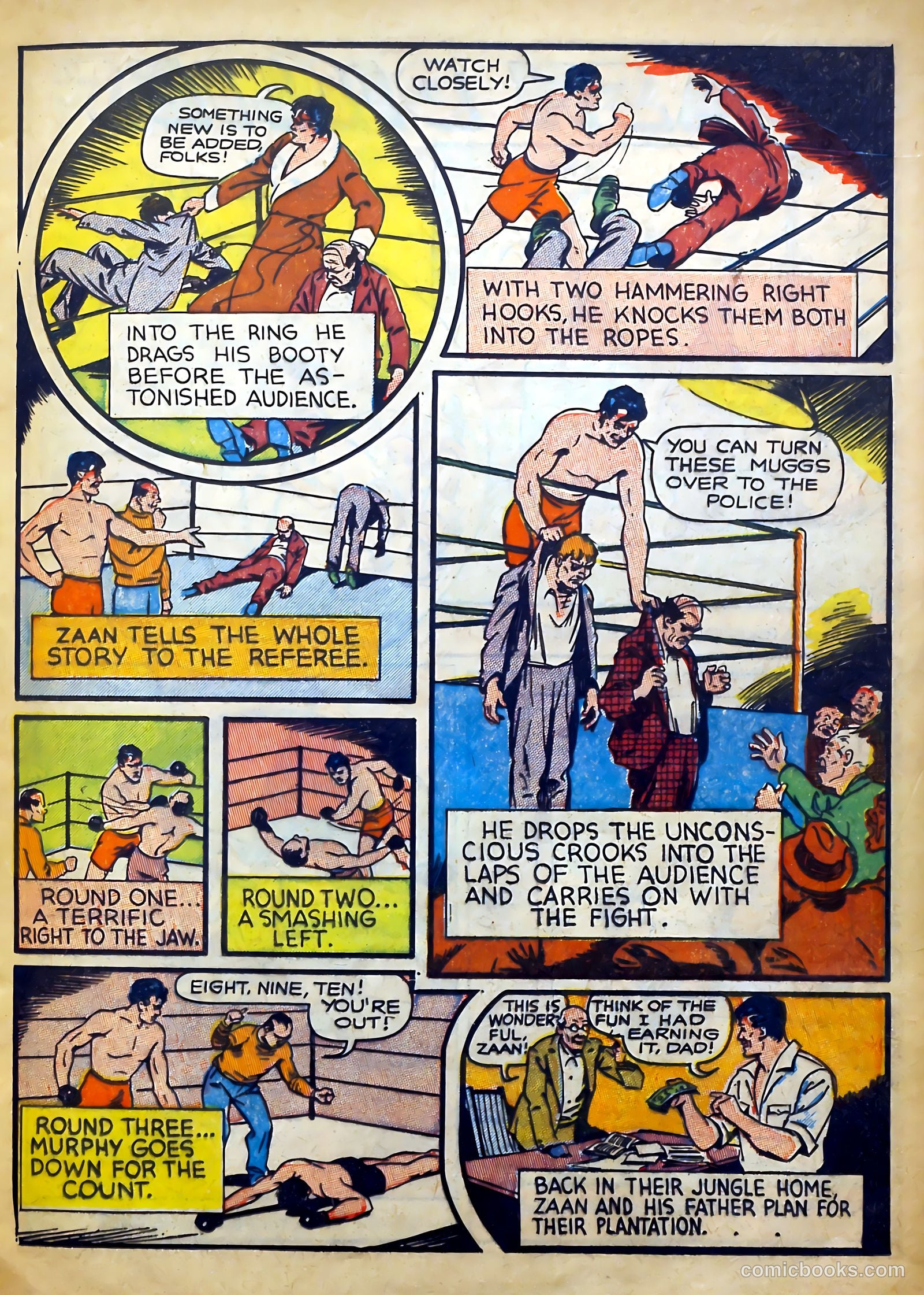 Captain Flight Comics #10 (1945) — page 23 of 52