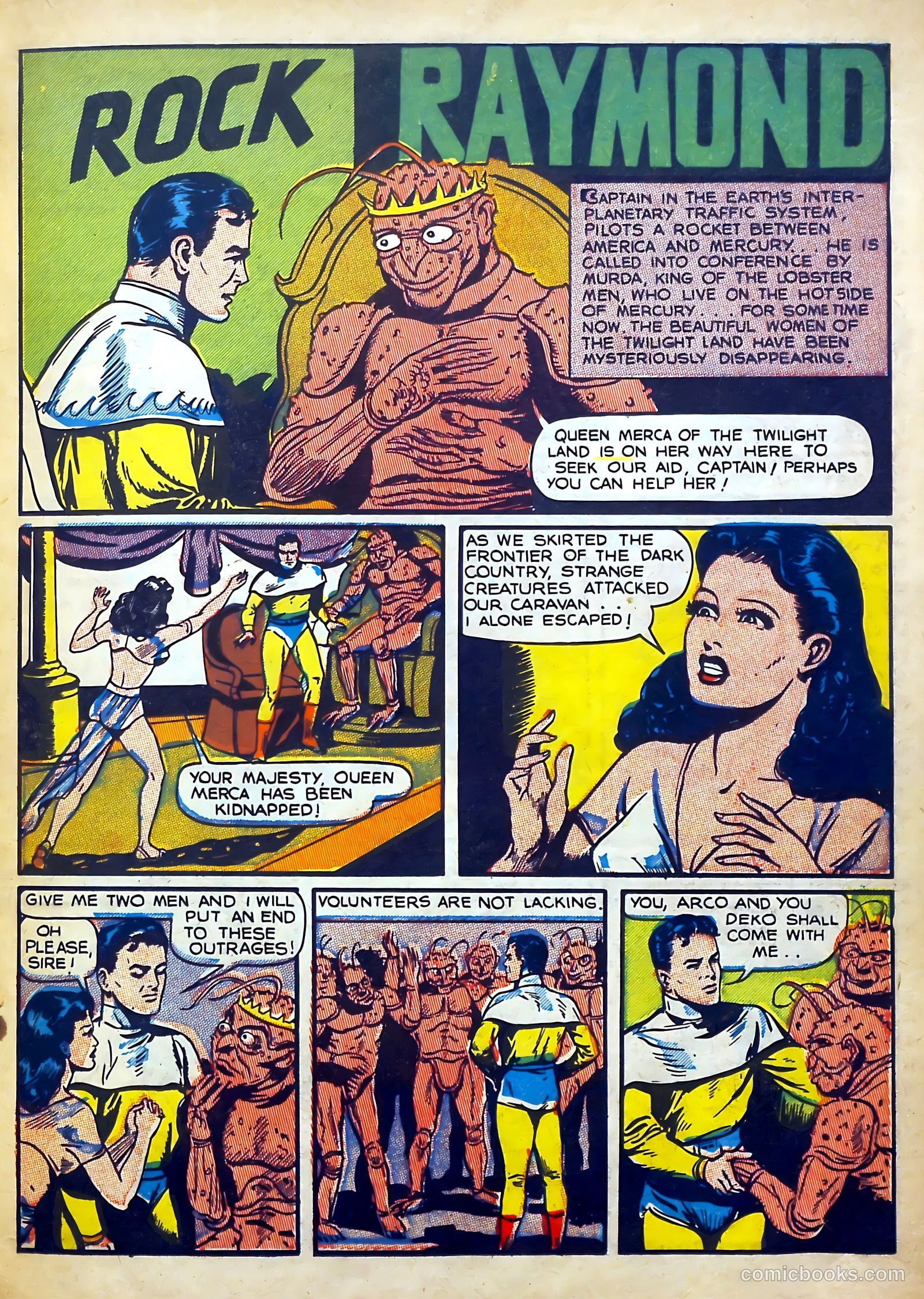 Captain Flight Comics #10 (1945) — page 27 of 52