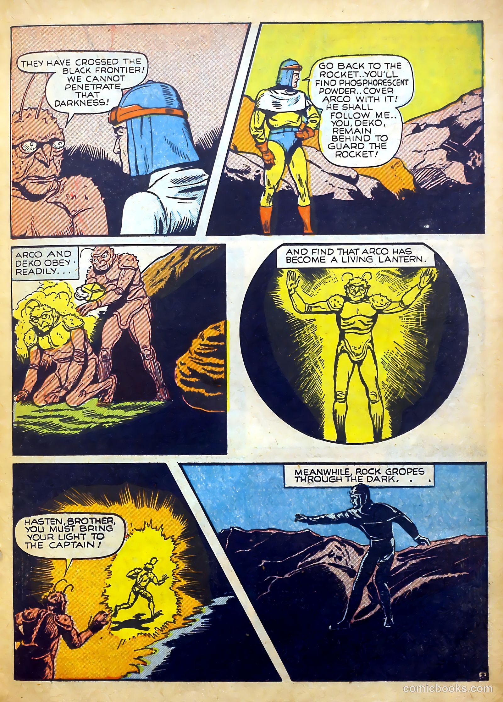 Captain Flight Comics #10 (1945) — page 29 of 52