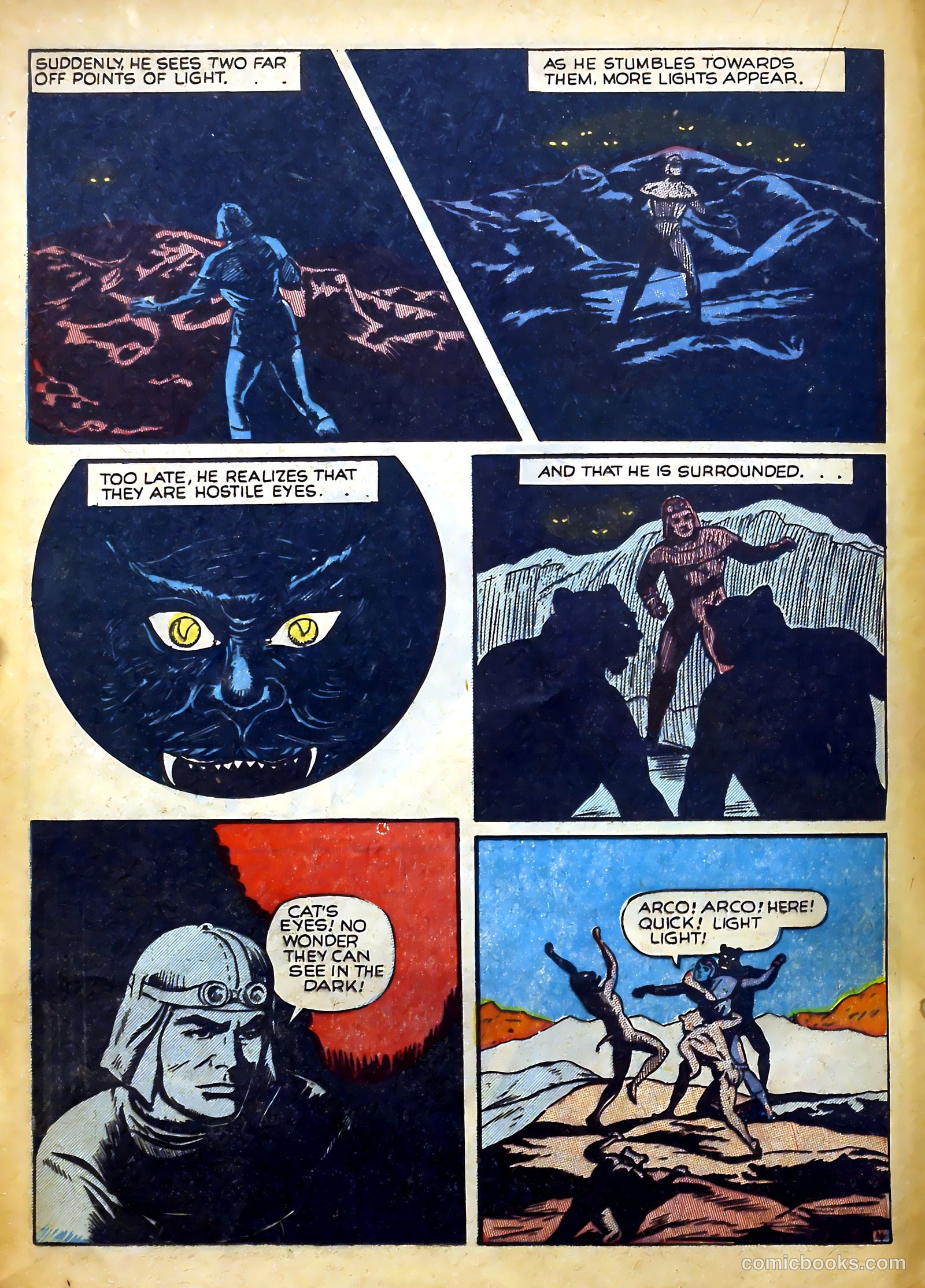 Captain Flight Comics #10 (1945) — page 30 of 52