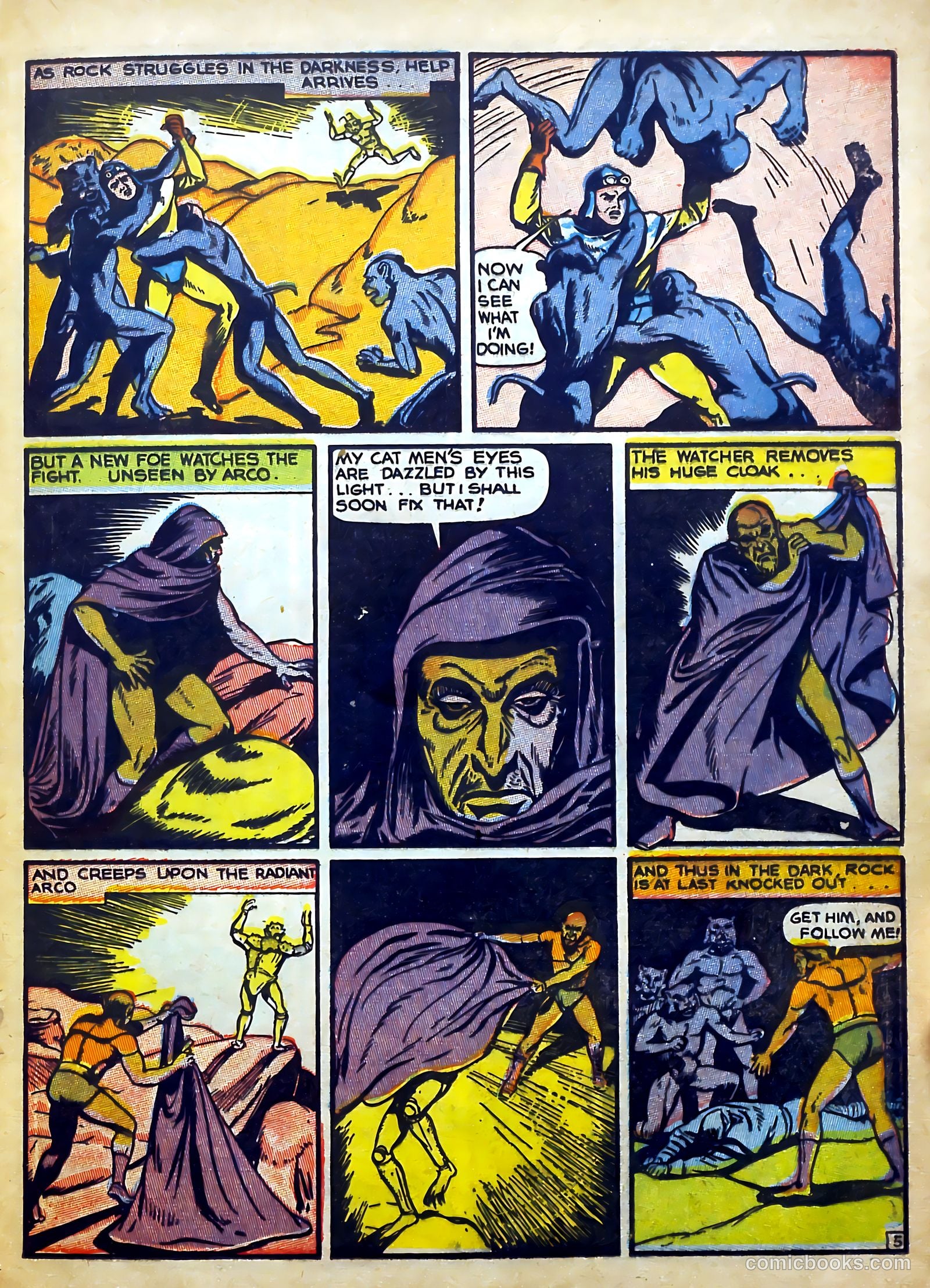 Captain Flight Comics #10 (1945) — page 31 of 52