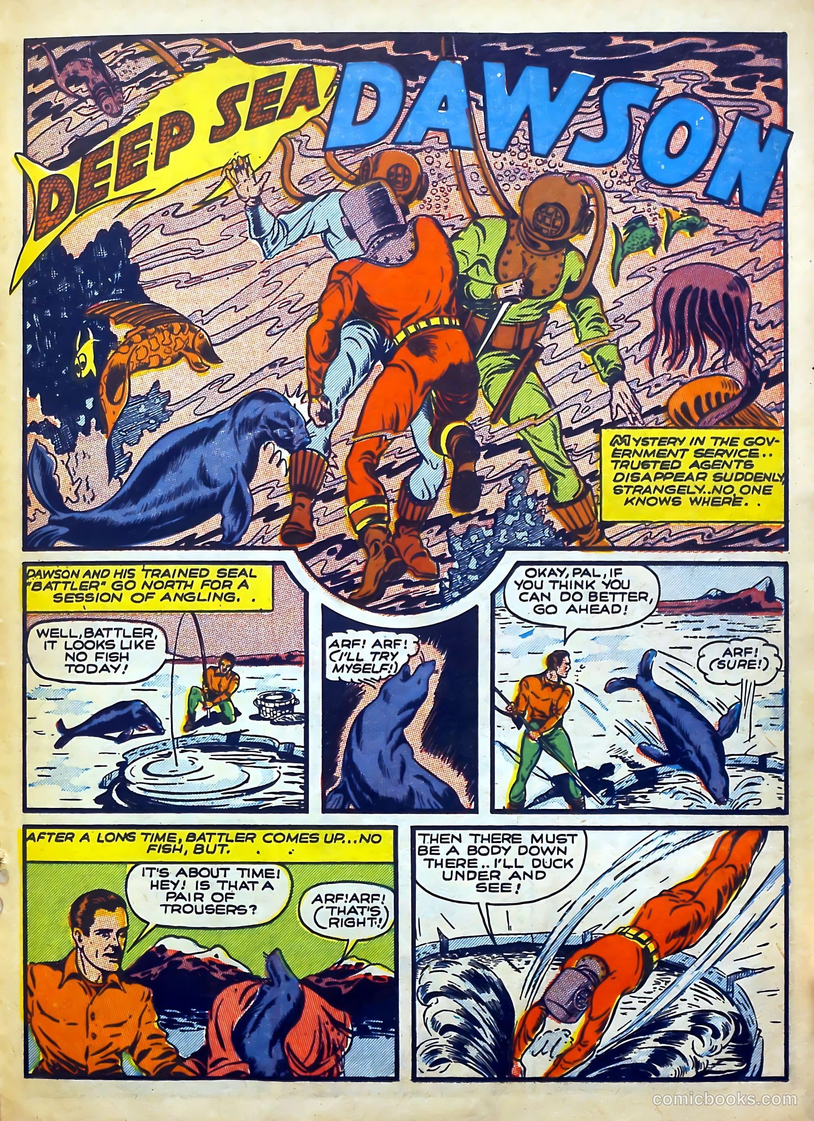 Captain Flight Comics #10 (1945) — page 33 of 52