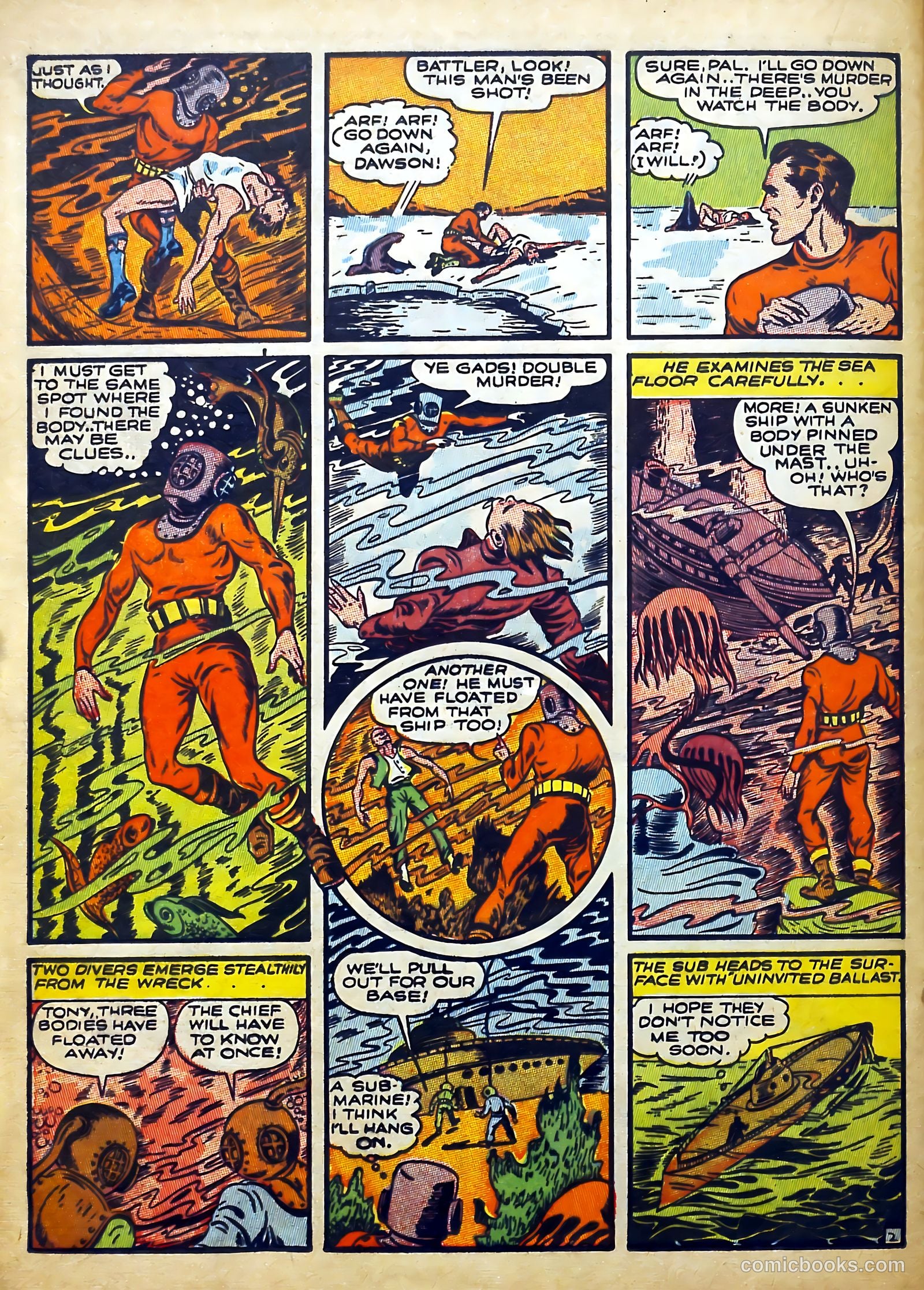 Captain Flight Comics #10 (1945) — page 34 of 52
