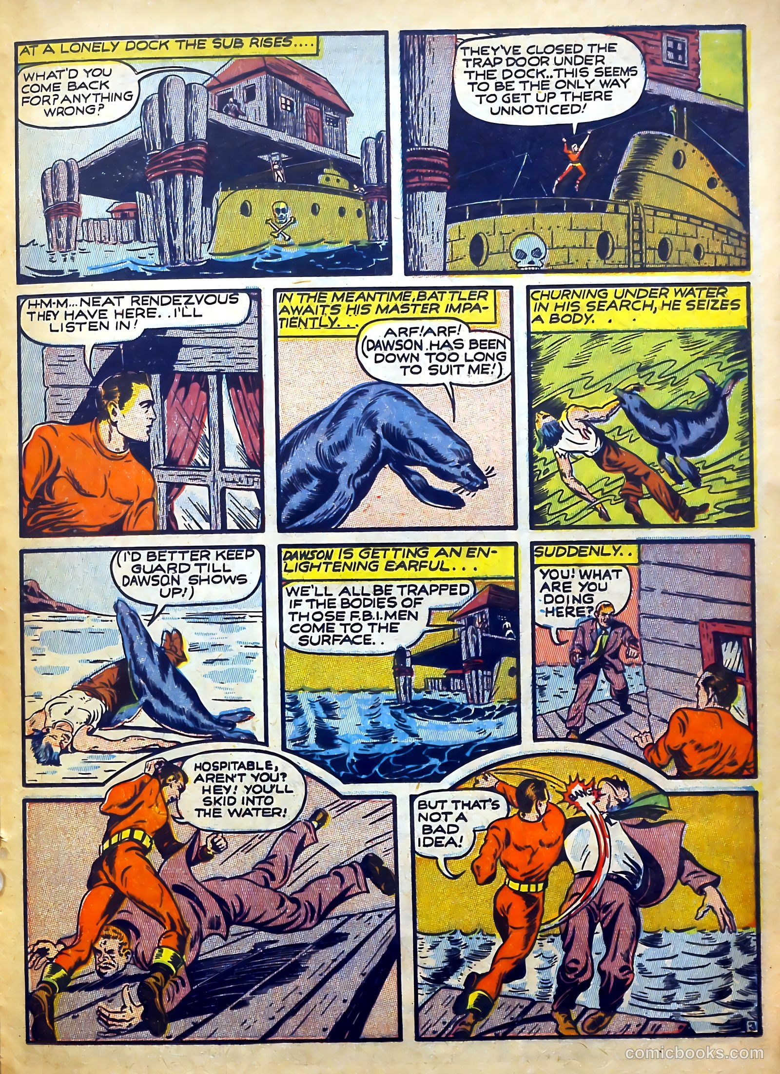 Captain Flight Comics #10 (1945) — page 35 of 52